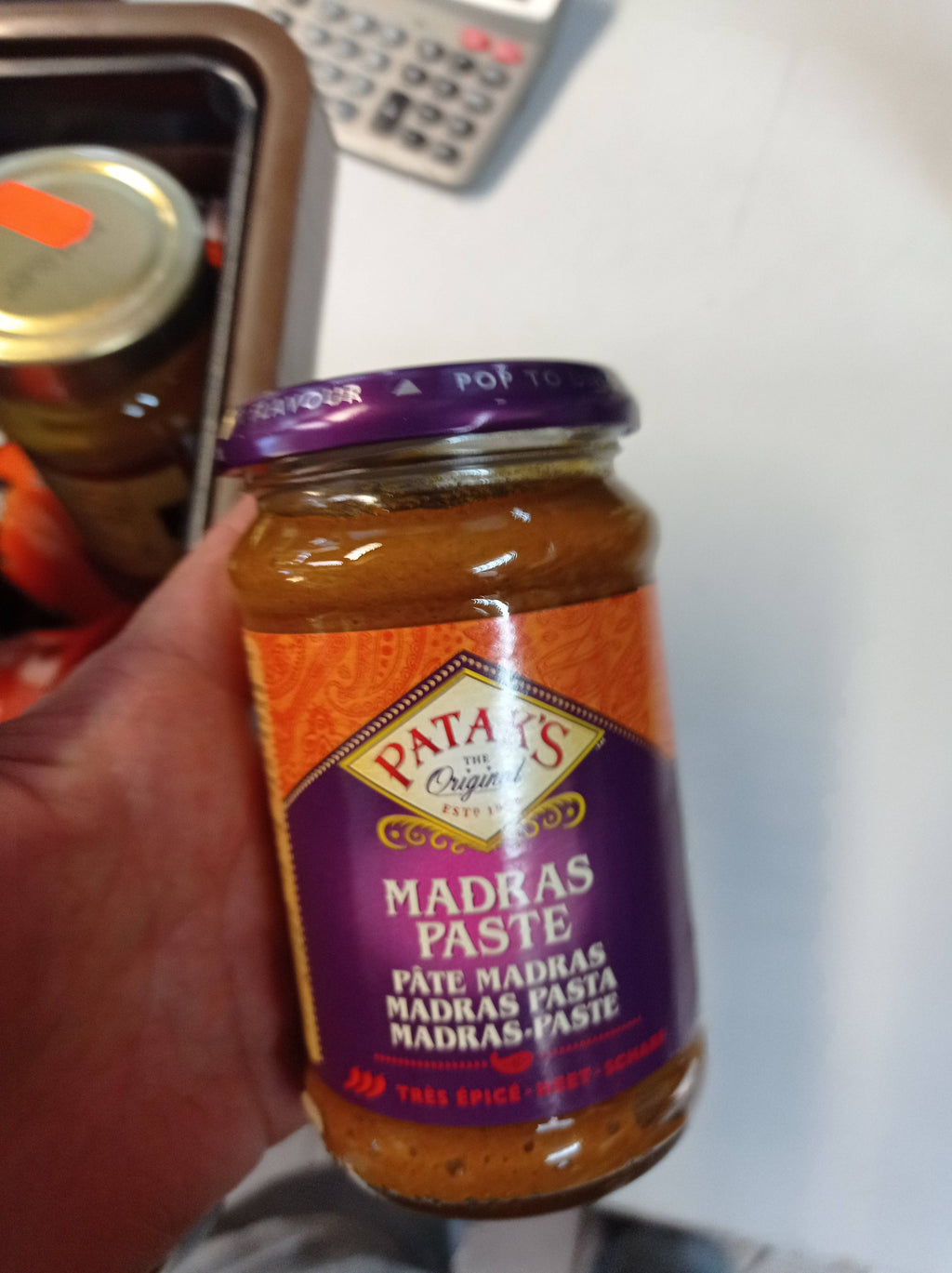Madras paste