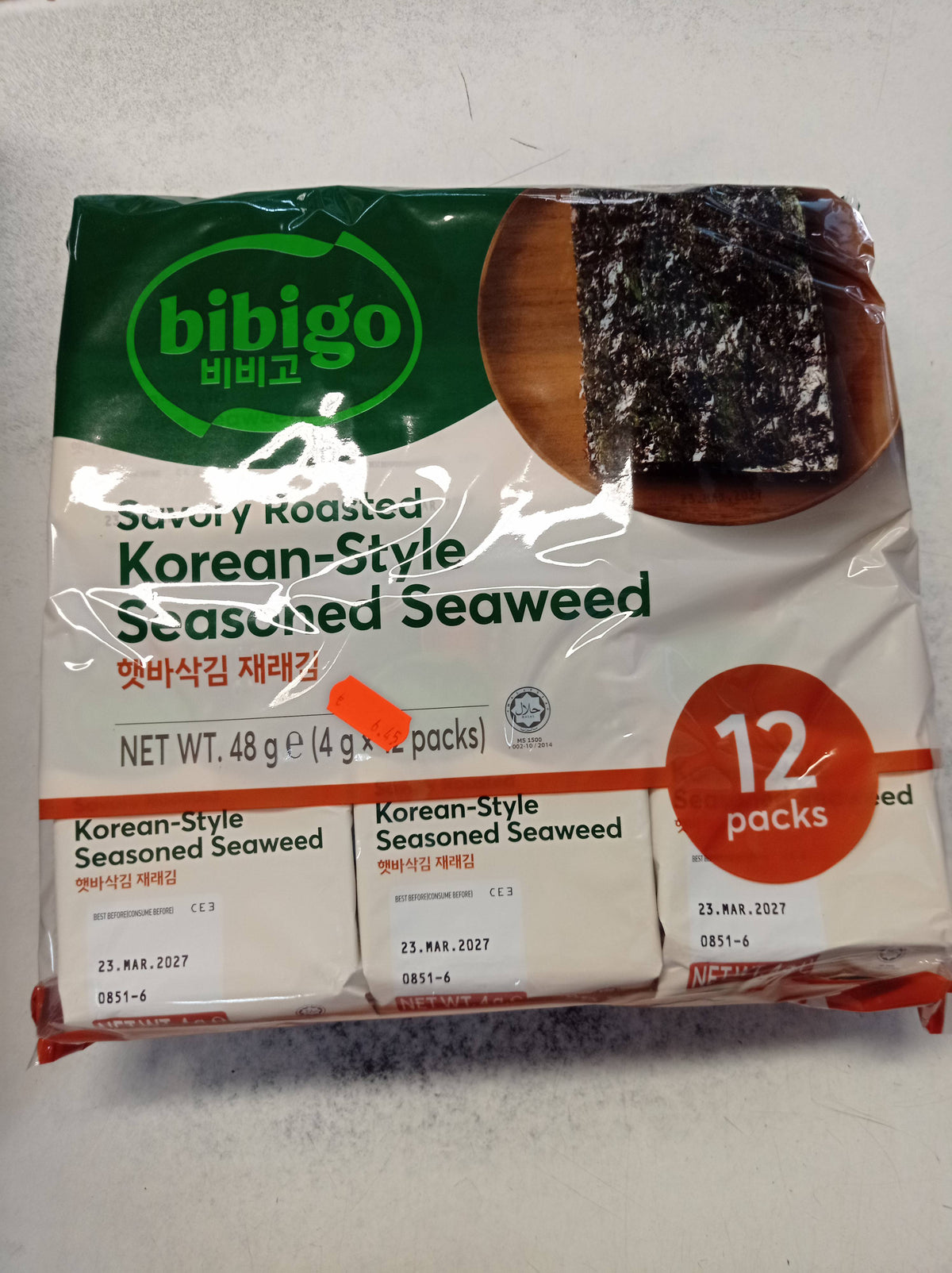 seasoned seaweed bibigo