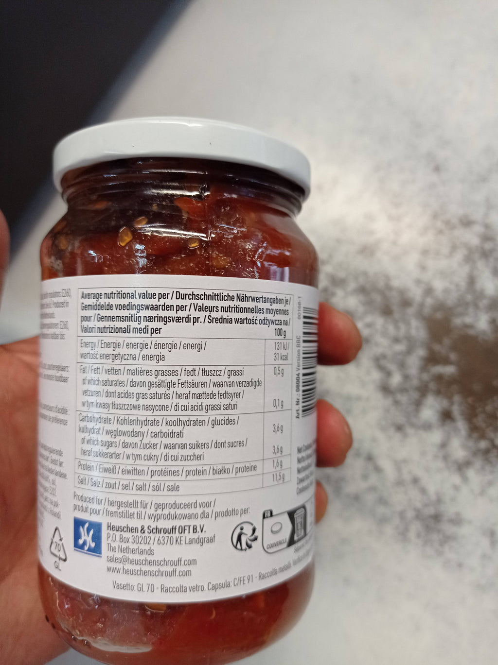 sambal oelek - windmill Oriental foods