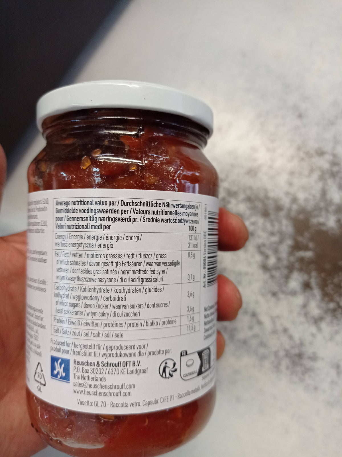 sambal oelek - windmill Oriental foods
