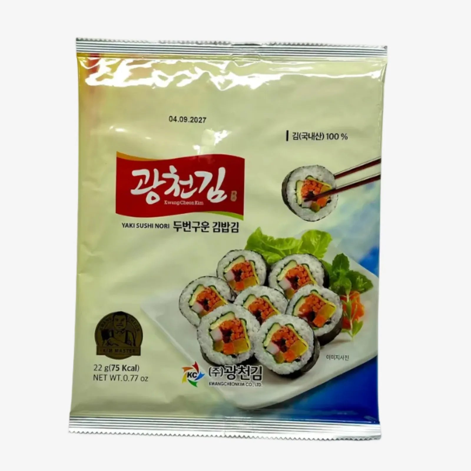 Kwangcheon Kim |Yaki Sushi Nori - 10 Blätter (22g)