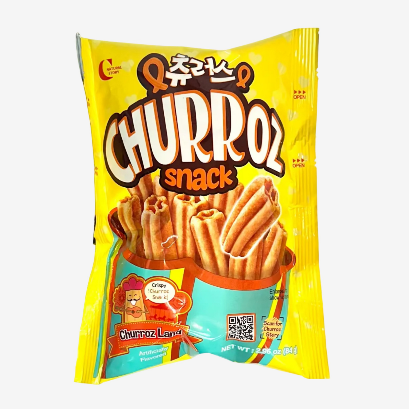 Churros Crispy Snack (84g) | Natural Story