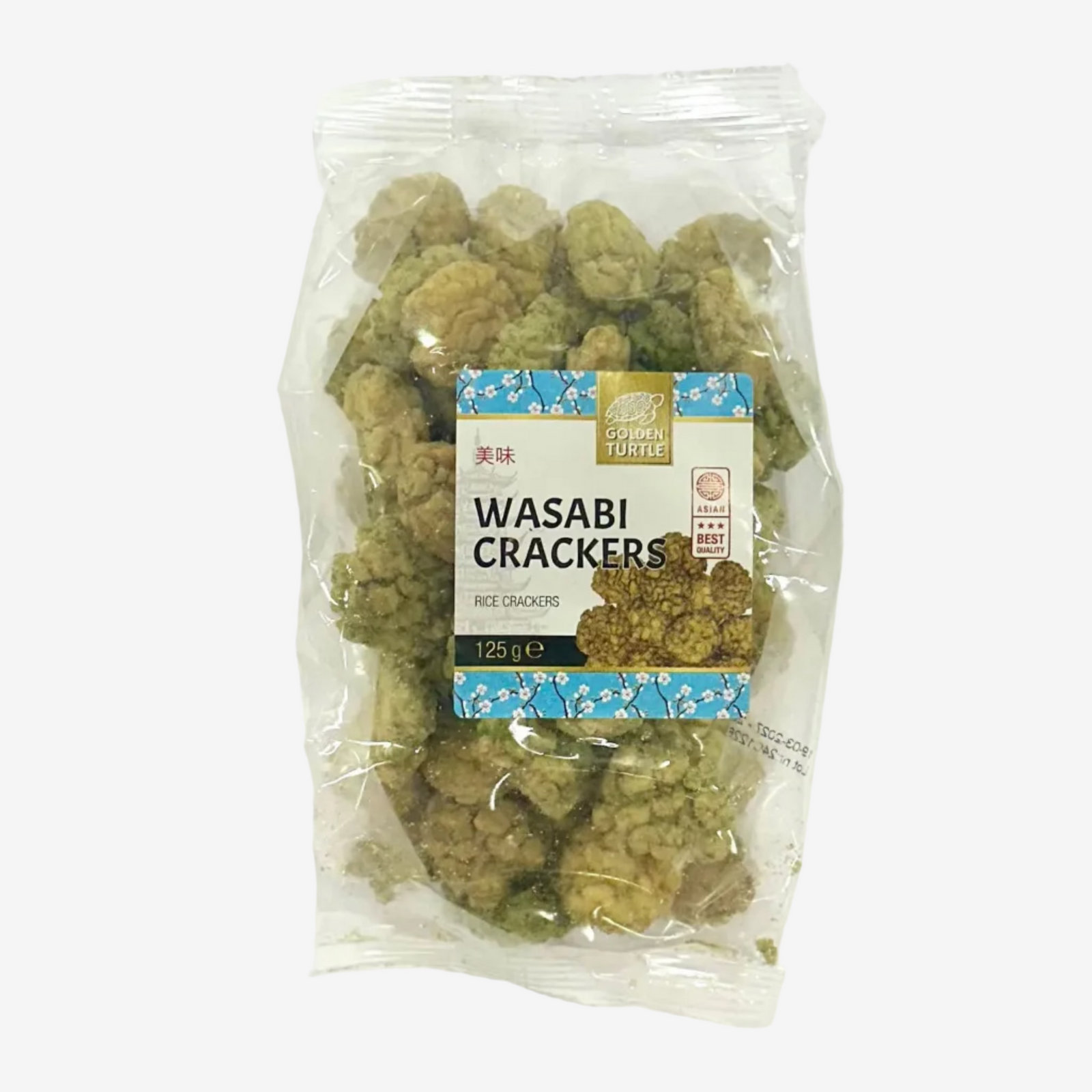 Wasabi Crackers (125g) | Golden Turtle