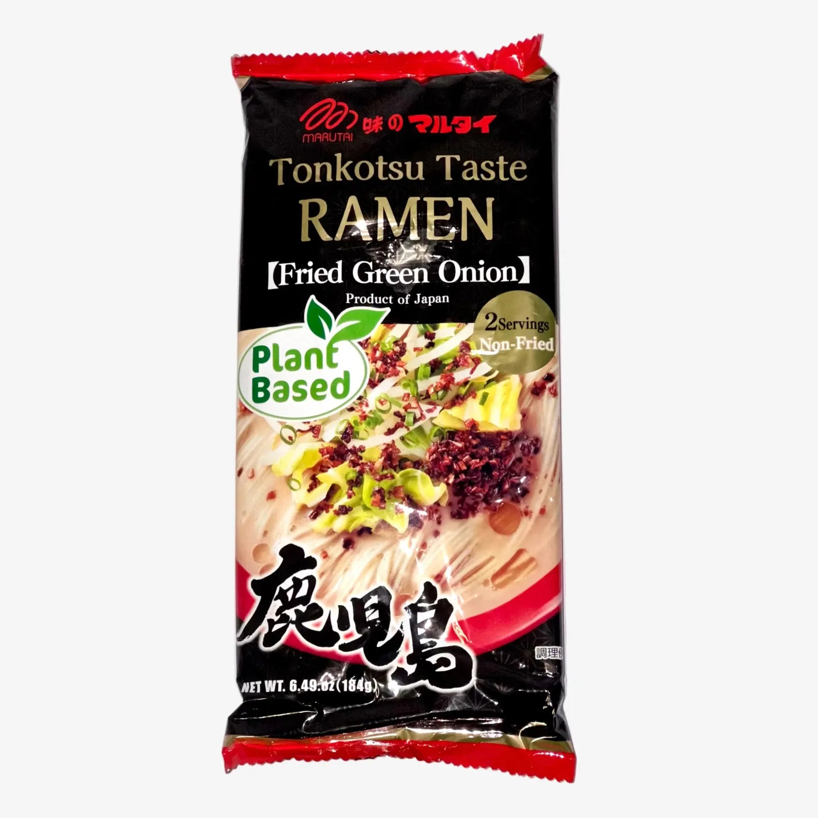 Kagoshima Tonkotsu Taste Ramen Fried Green Onion (184g) | Marutai