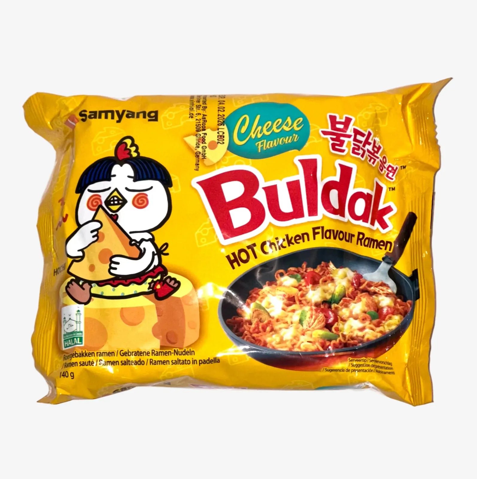 Buldak Cheese Flavor Ramen (140g) | Samyang