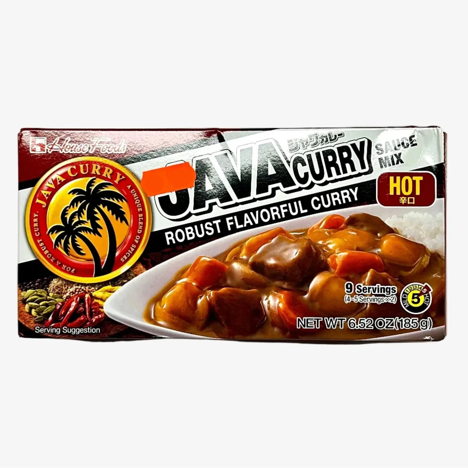 House Foods | Java Curry Hot (185 g)