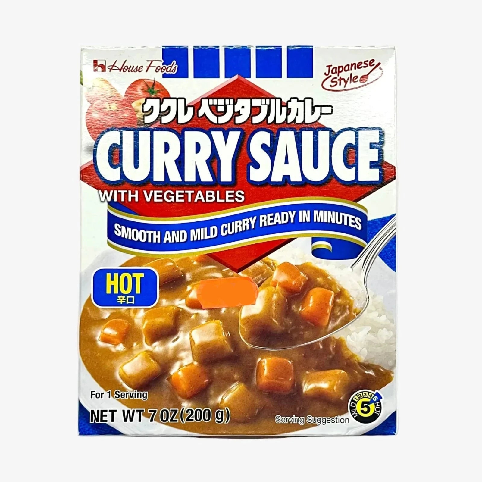 House Foods | Vegetable Curry Hot (200 g)