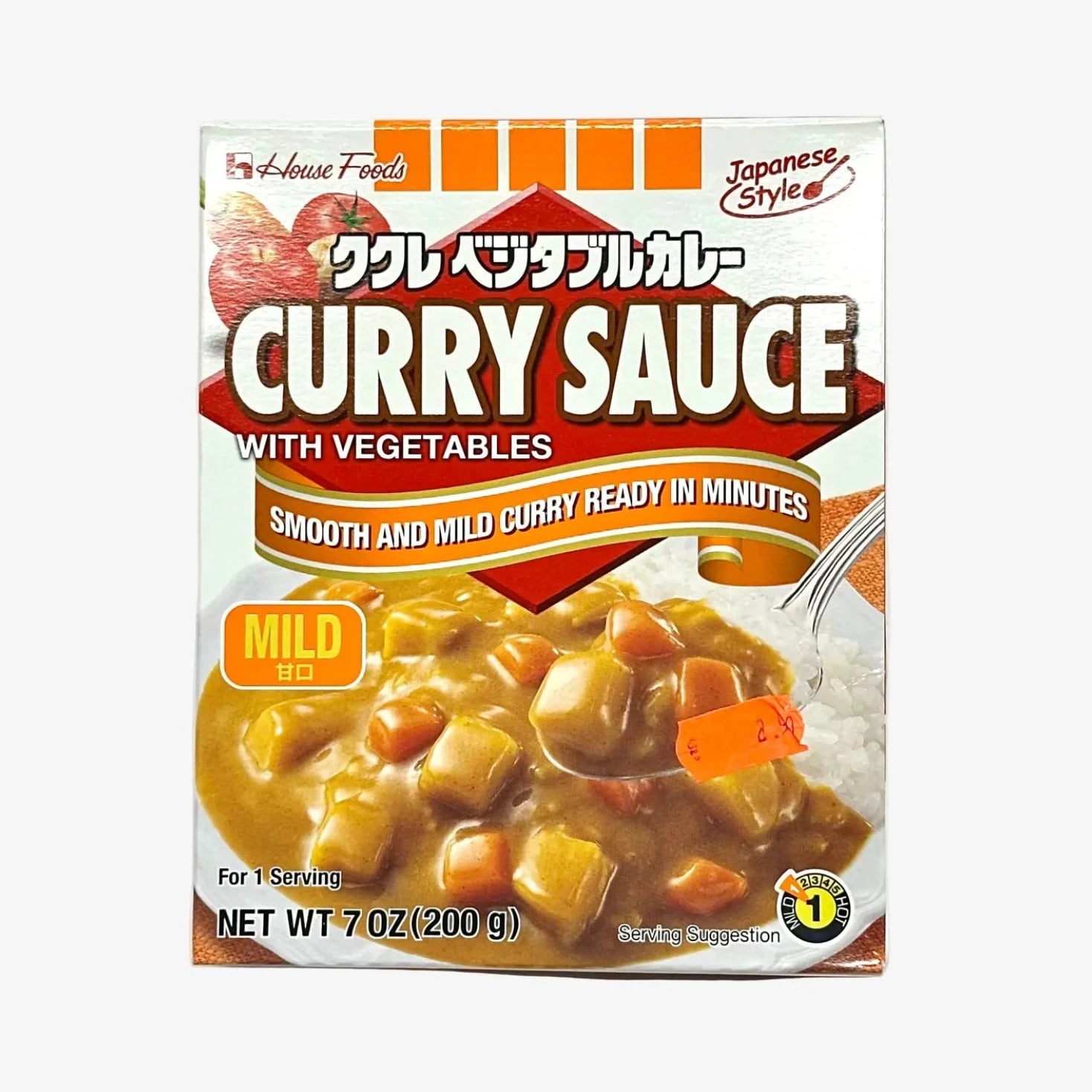 House Foods | Vegetable Curry Mild (200 g)