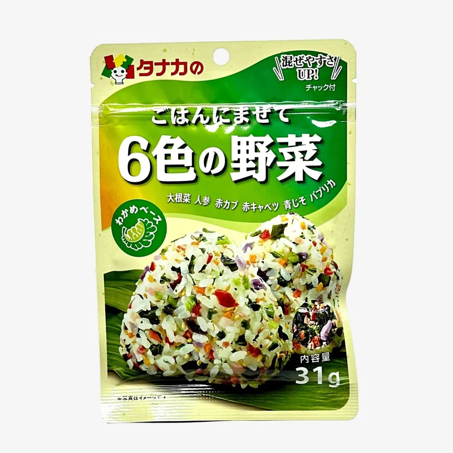 Furikake - 6-Gemüsemischung (31g) | Tanakano