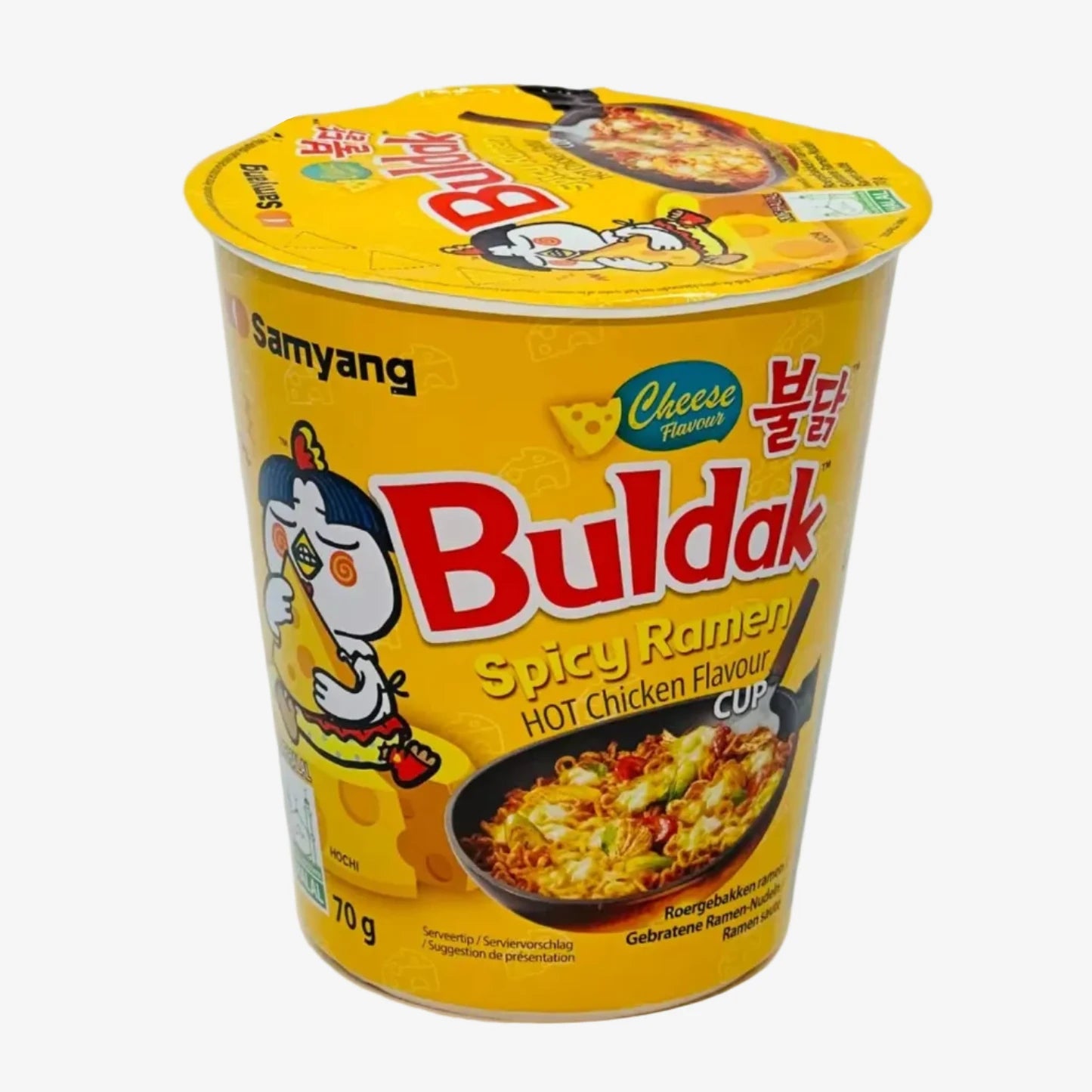 Buldak Cheese Flavour Cup Ramen (70g) | Samyang