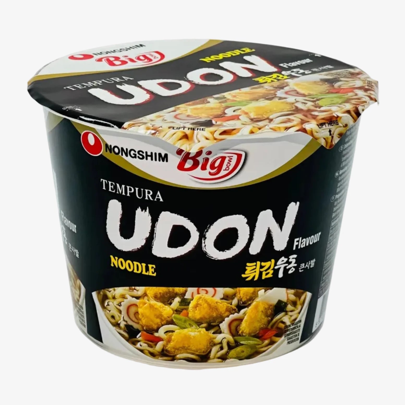 Udon Tempura Big Cup Noodle 111g | Nongshim