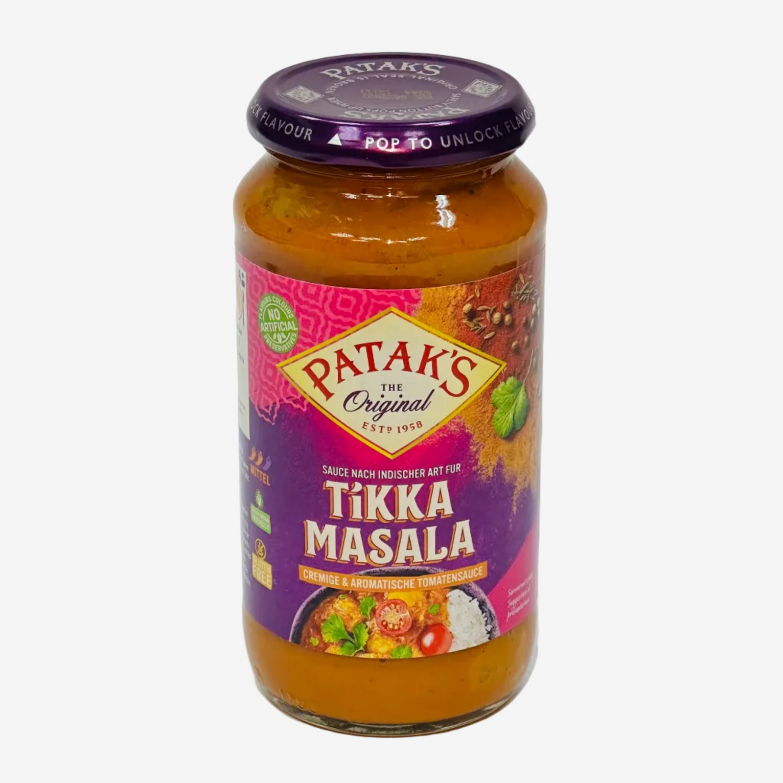 Tikka Masala Curry (450g) | Patak’s