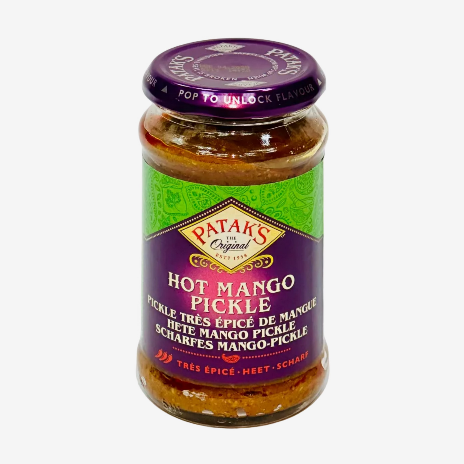 Hot Mango Pickle (283g) | Patak’s