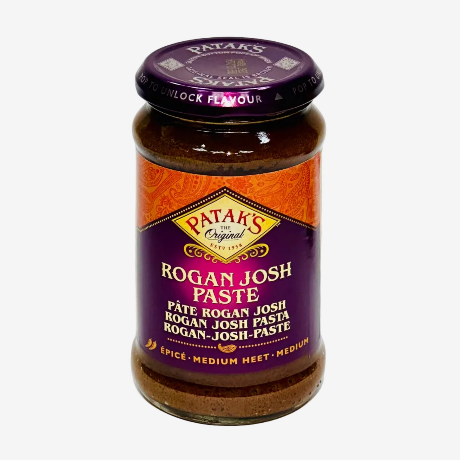 Rogan Josh Curry Paste (283g) | Patak’s