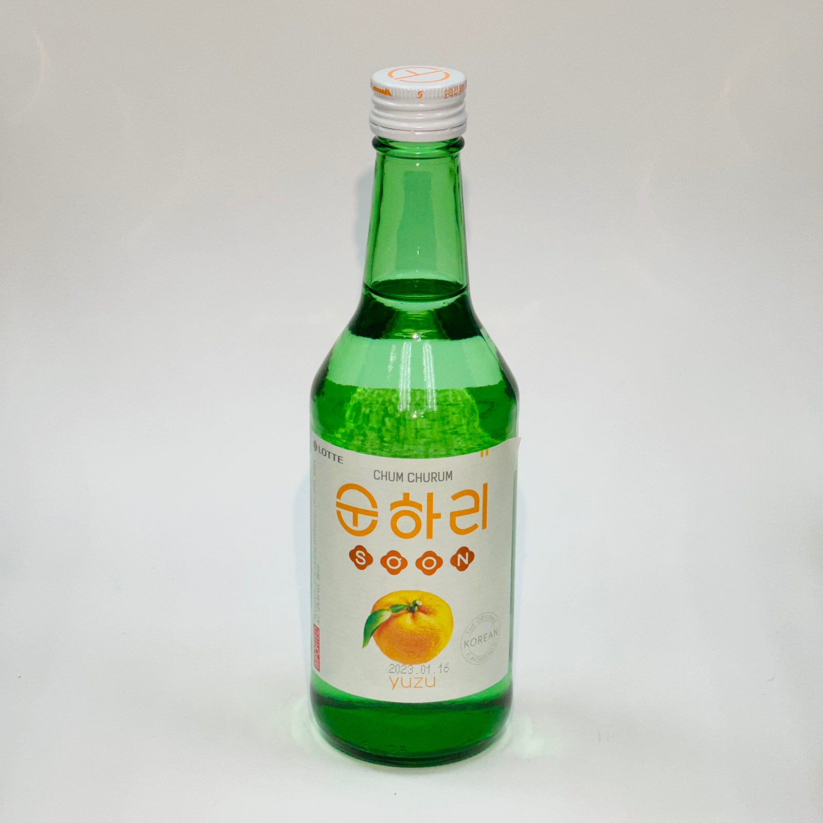 Yuzu Soju 12 % Alc. (350 ml) | Chum Churum