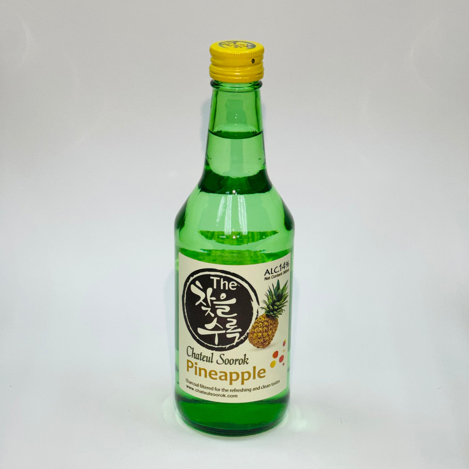 Pineapple Soju - Ananas 14 % Alc. (362 ml) | Chateul Soorok
