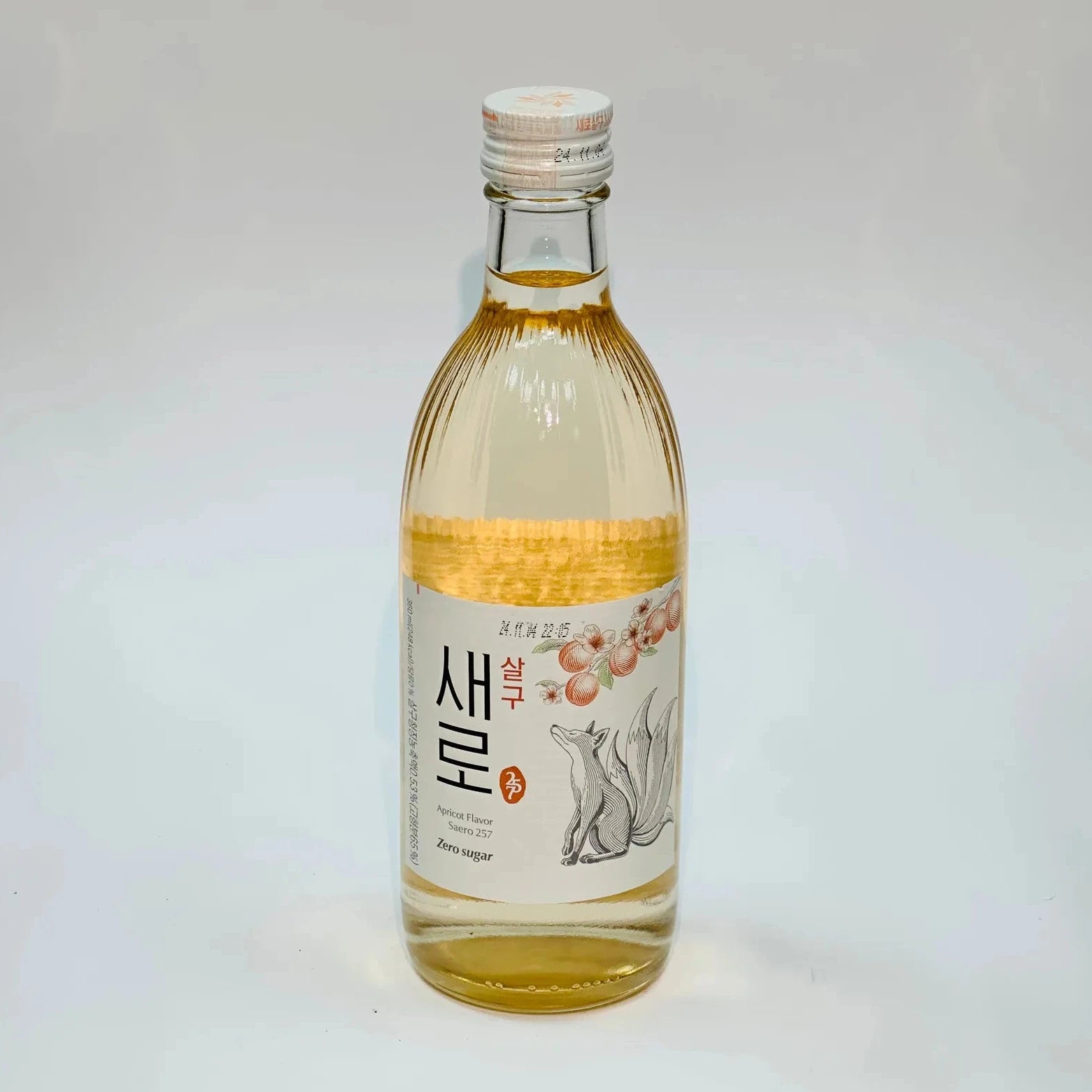 Zero Sugar Apricot Soju - Aprikose 12 % Alc. (360 ml) | Chum Churum