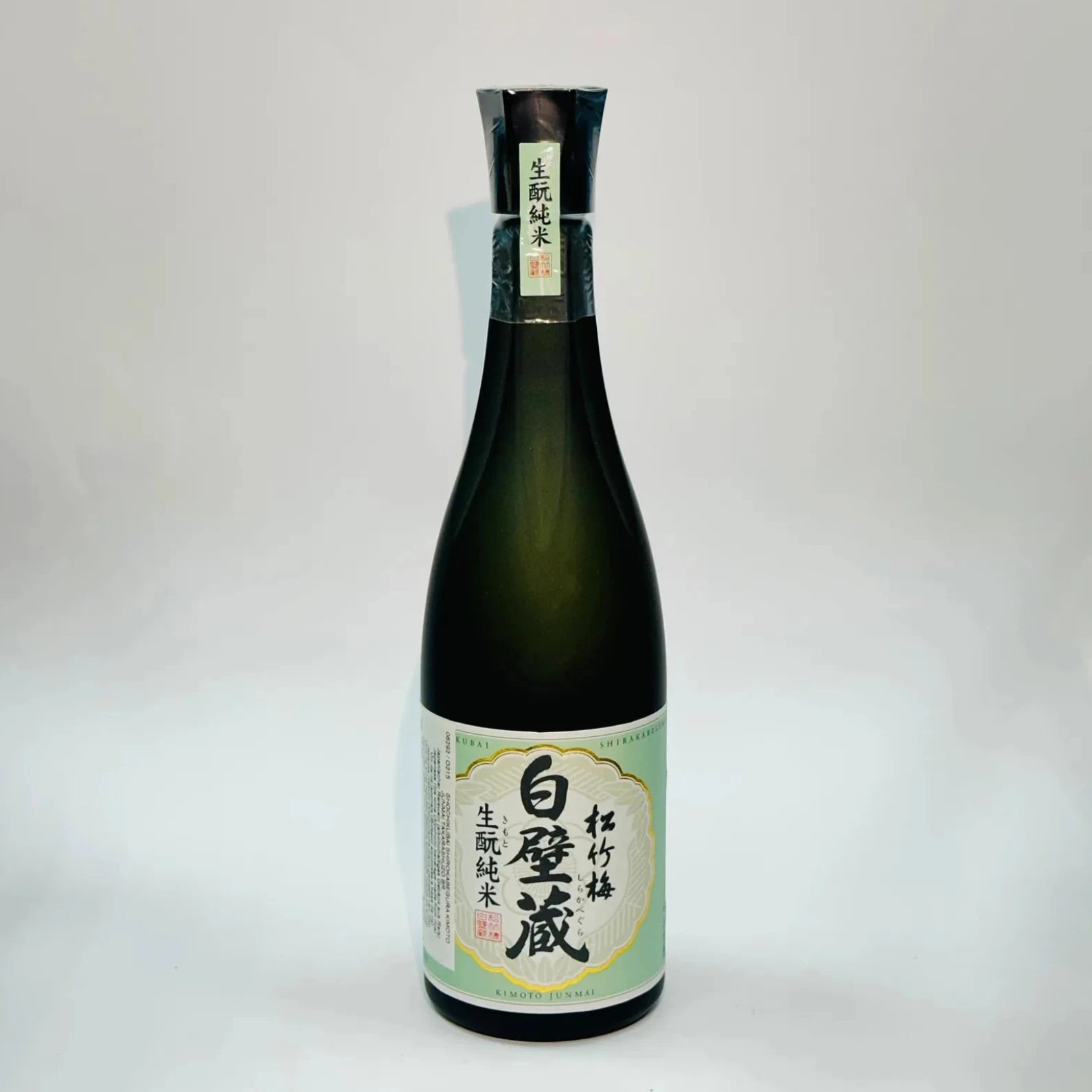 Shirakabegura Kimoto Junmai Sake 15.5 % Alc.(640 ml) | Sho Chiku Bai