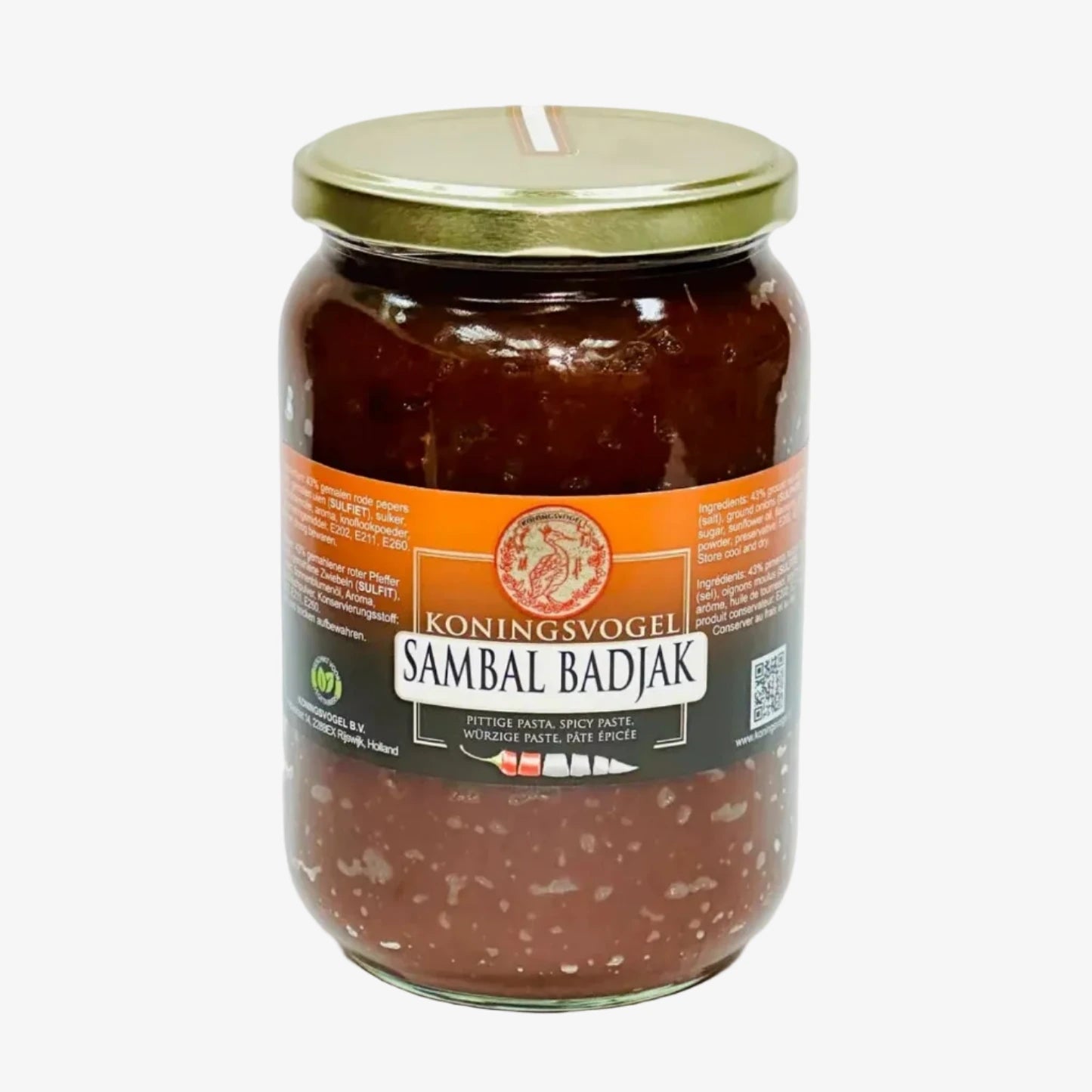 Sambal Badjak (750g)  | Koningsvogel
