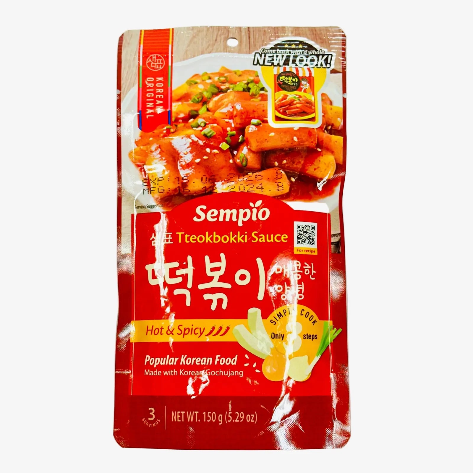 Tteokbokki Sauce Hot&Spicy (150g) | Sempio