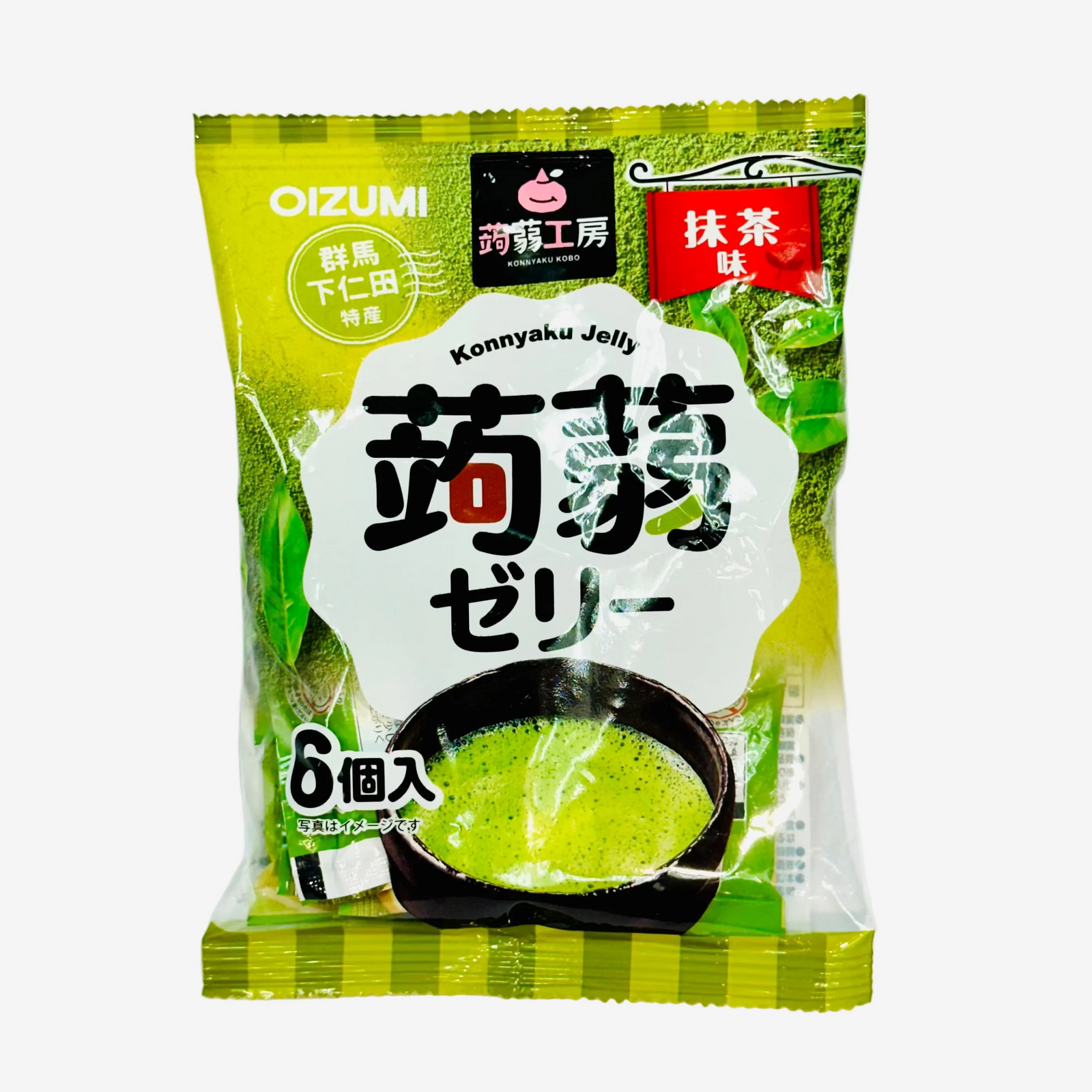 Konnyaku Jelly Matcha (112g) | Oizumi