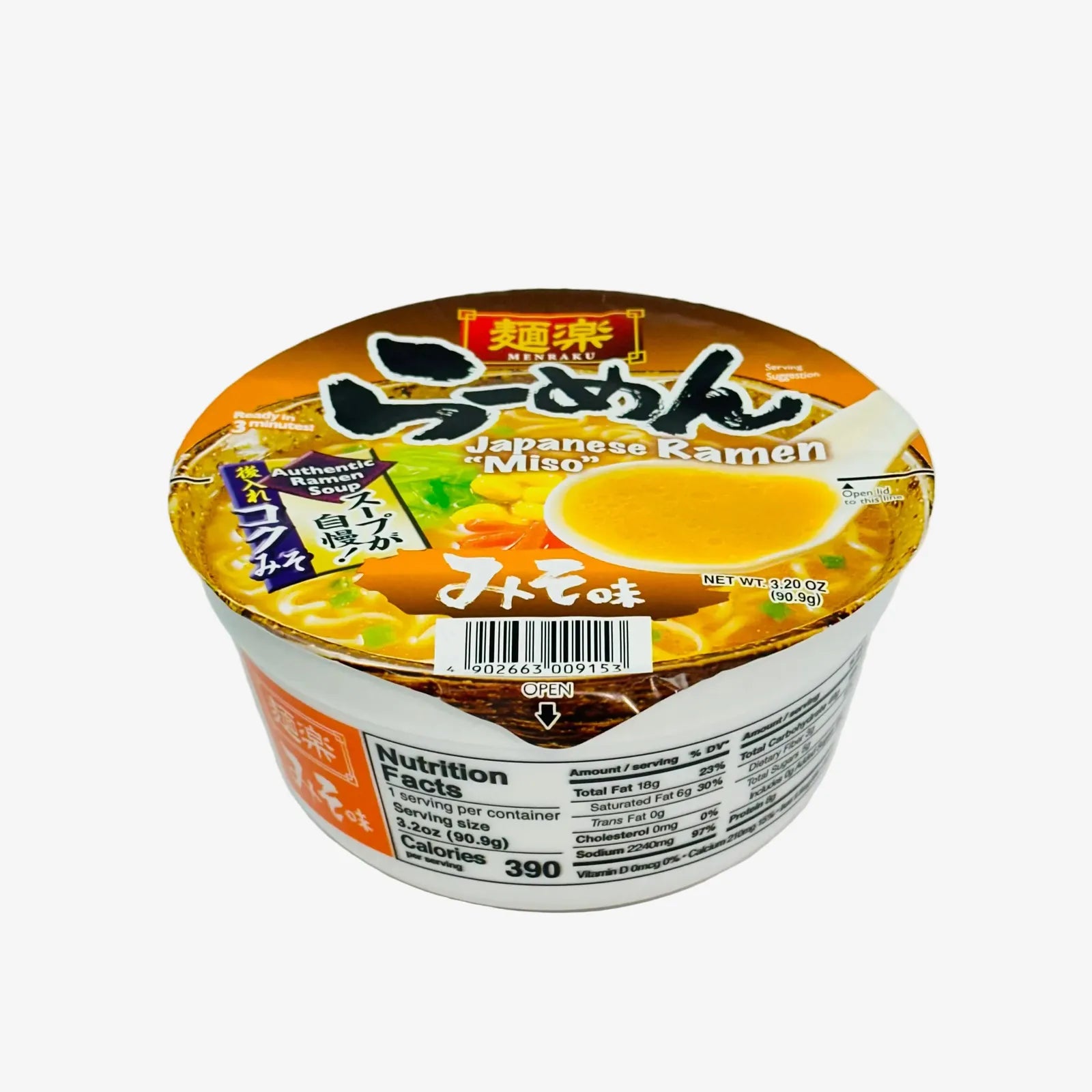 Miso Ramen (90,9g) | Menraku