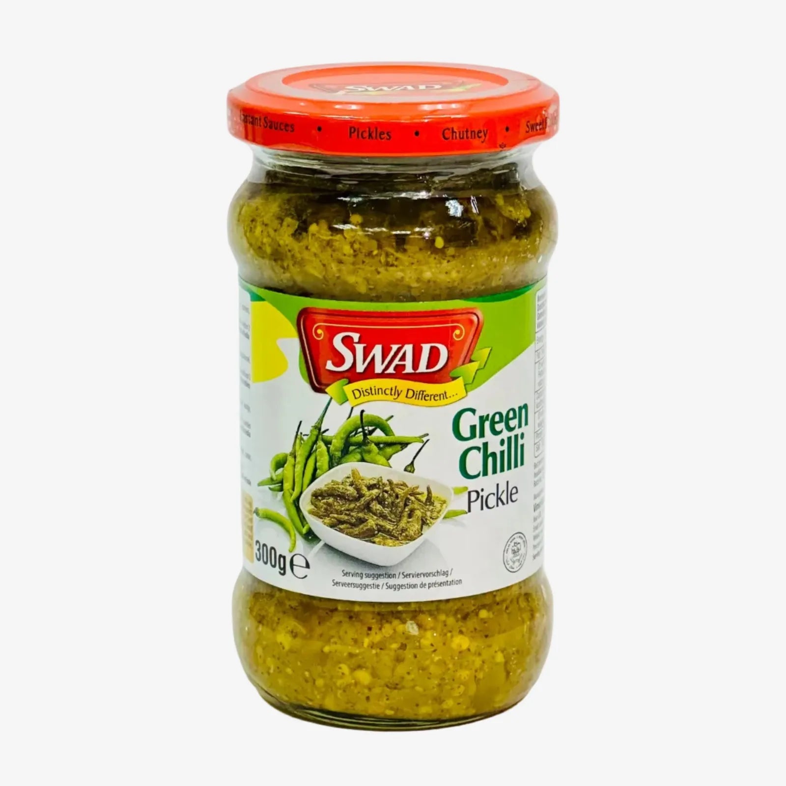Grünes Chili Pickle (300g) | Swad