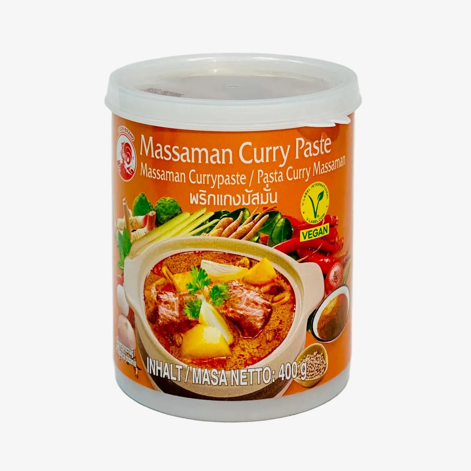 Massaman Curry Paste Vegan (400g) | Cock
