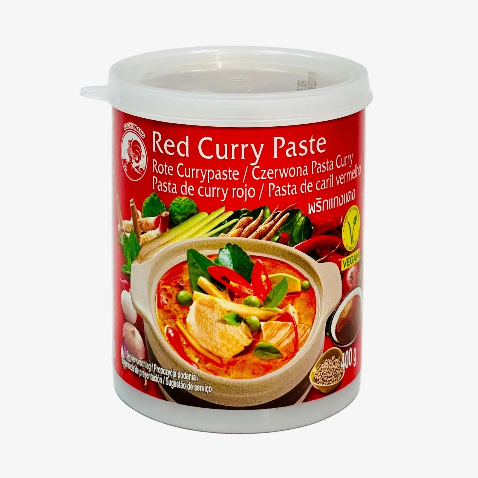 Red Curry Paste (400g) | Cock