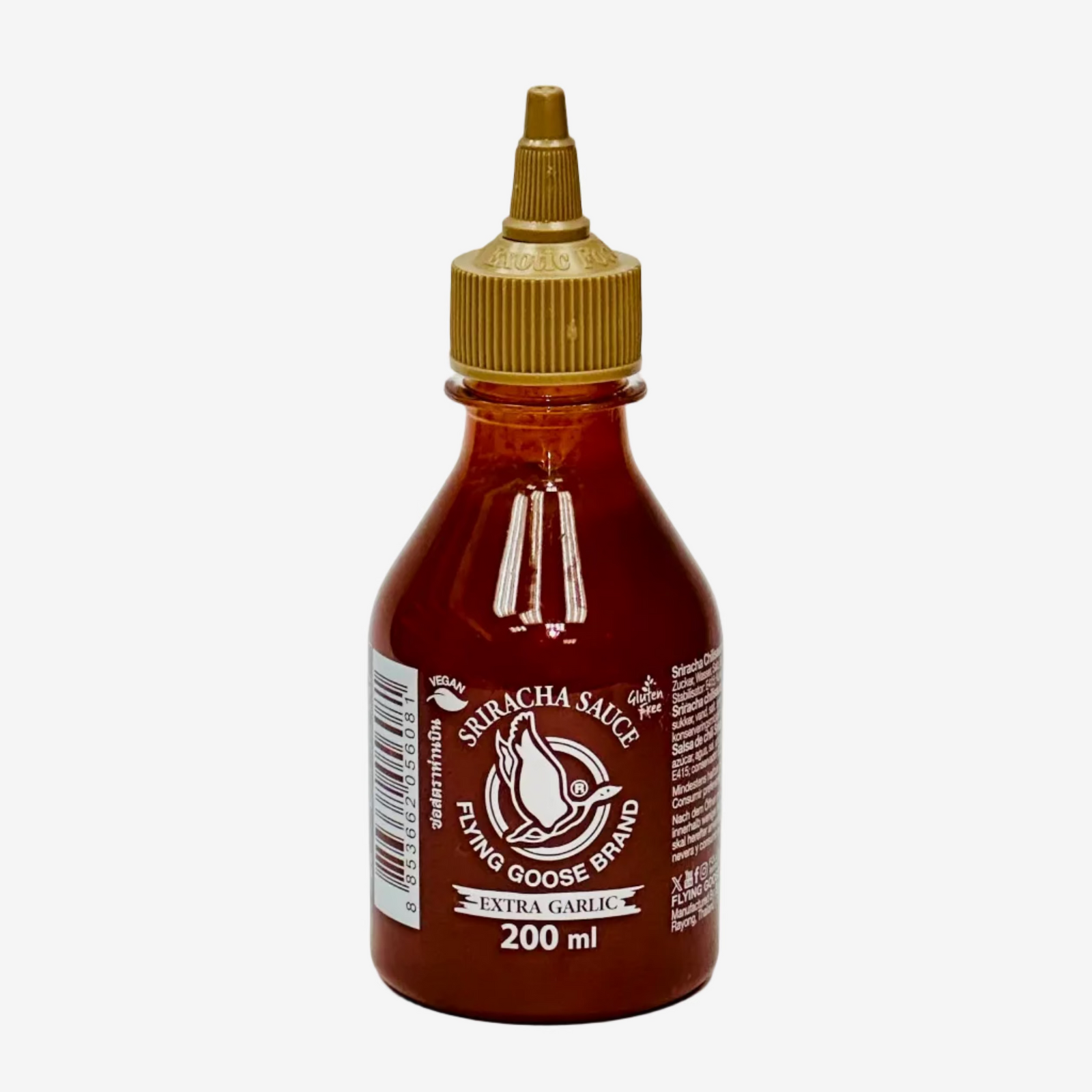 Sriracha Sauce Garlic (200ml) | Flying Goose Brand