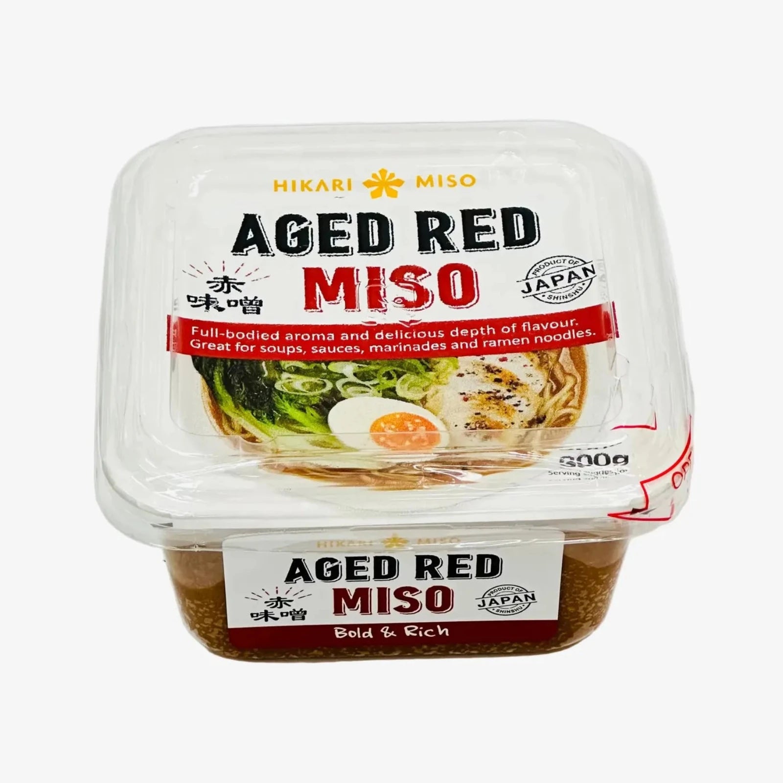 Aged Red Miso Paste (300g) | Hikari Miso