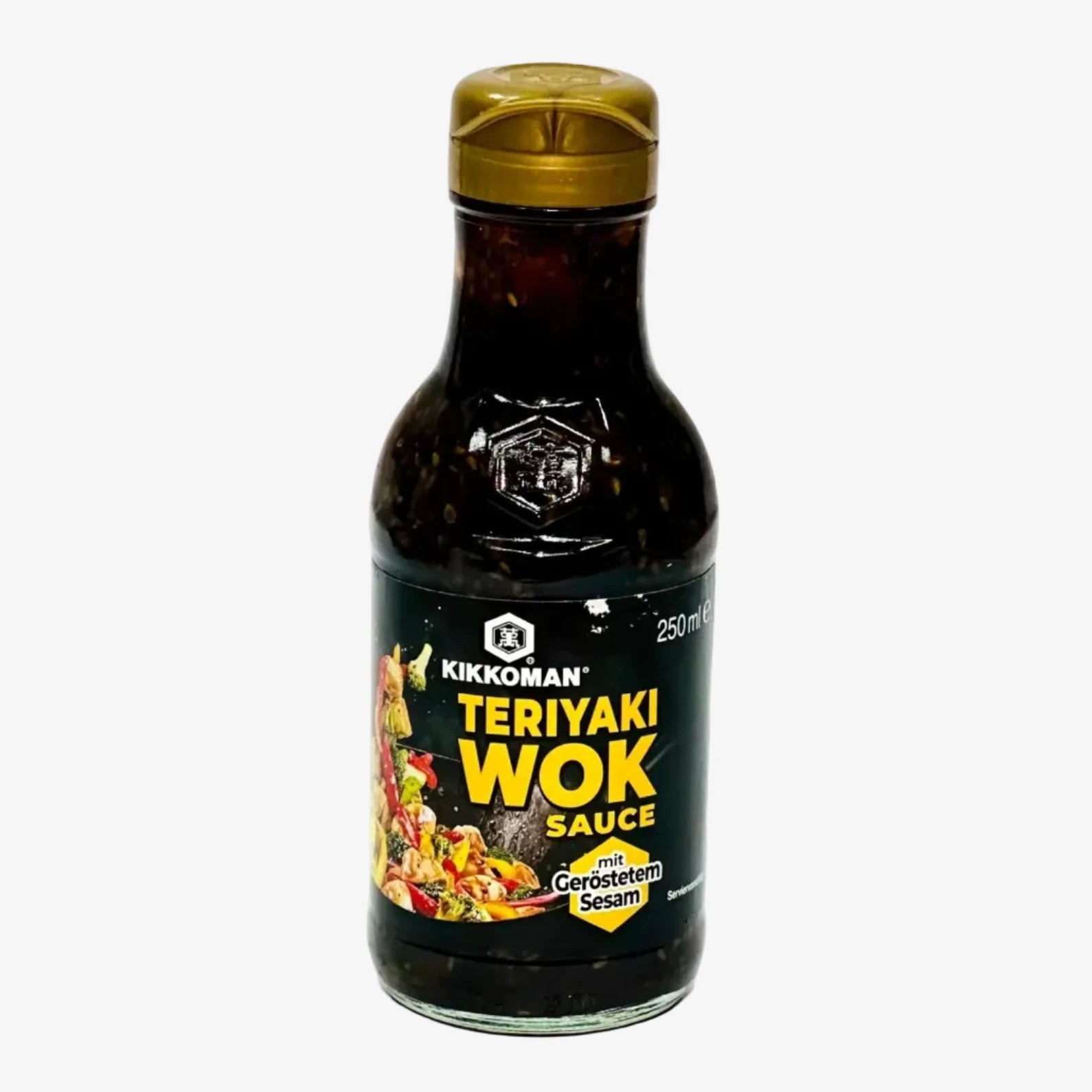 Teriyaki Wok Sauce mit geröstetem Sesam (250ml) | Kikkoman
