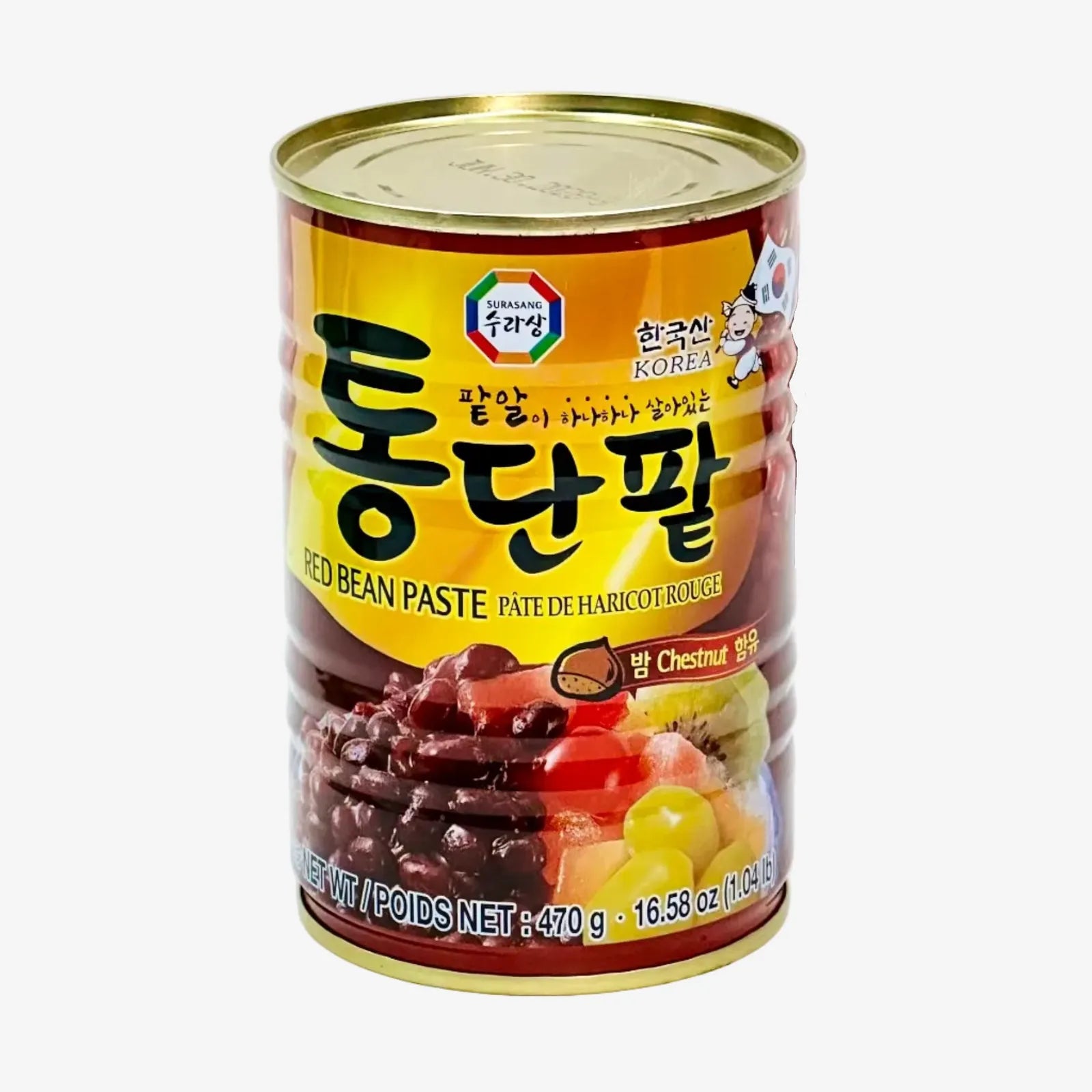 Pat - Rote Bohnenpaste mit Maronen (470g) | Surasang