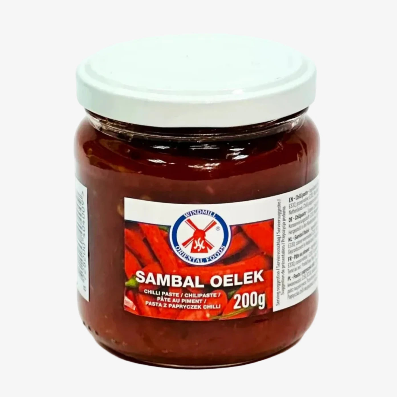 Sambal Oelek - Chilipaste (200g) | Windmill Oriental Foods