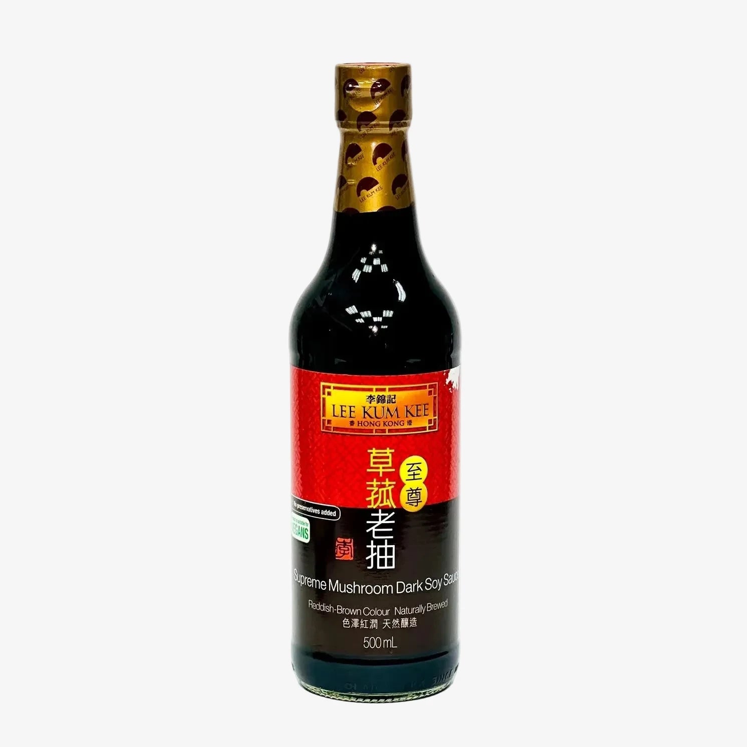 Premium Mushroom Dark Sojasauce (500ml) | Lee Kum Kee
