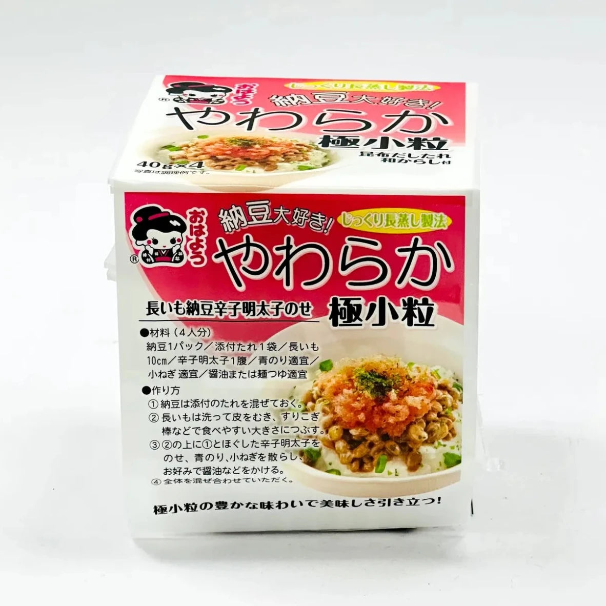 Natto Yawaraka Goku Kotsubu (4x40g) | OHAYO