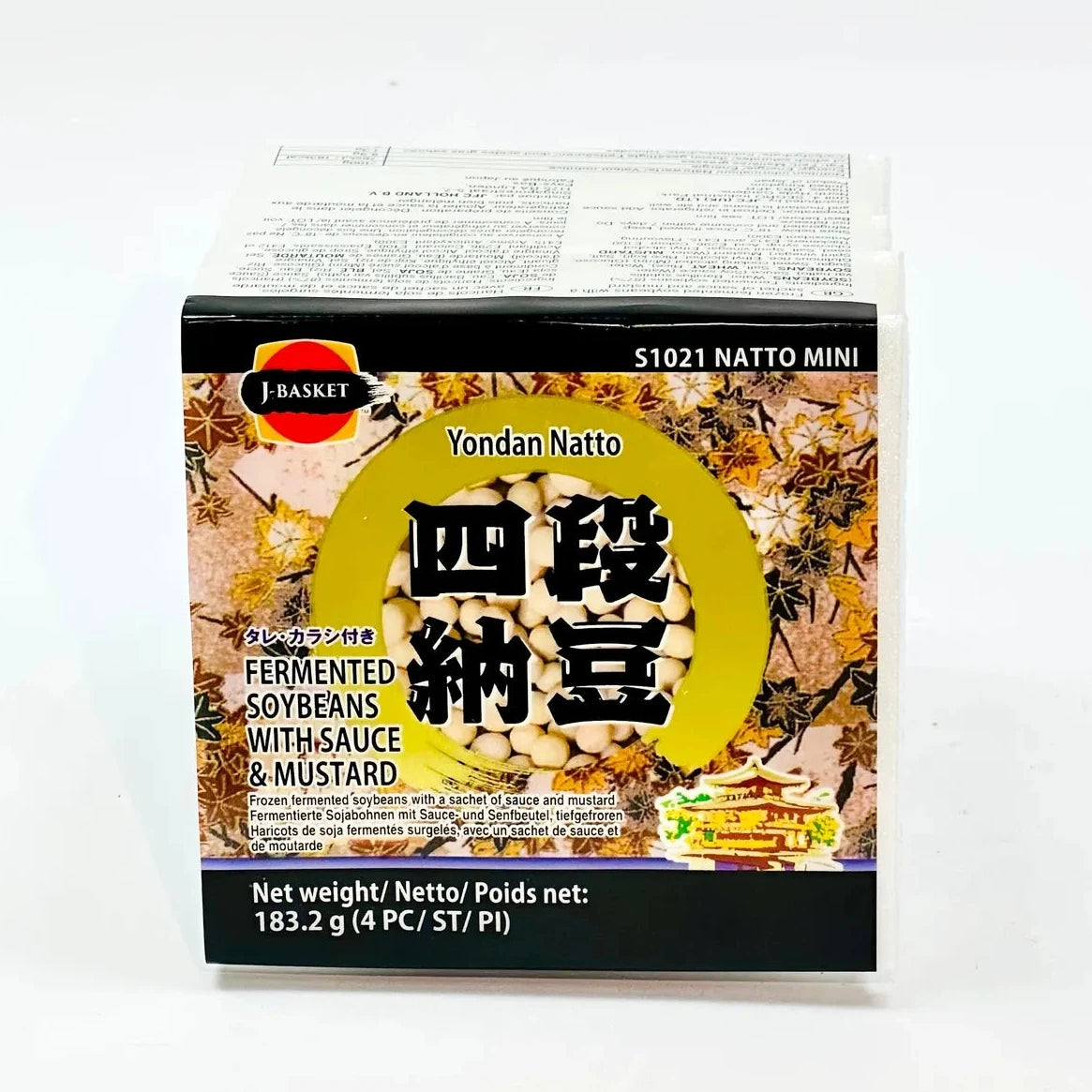 Yondan Natto - Natto Mini (4x45,8g) | J-Basket