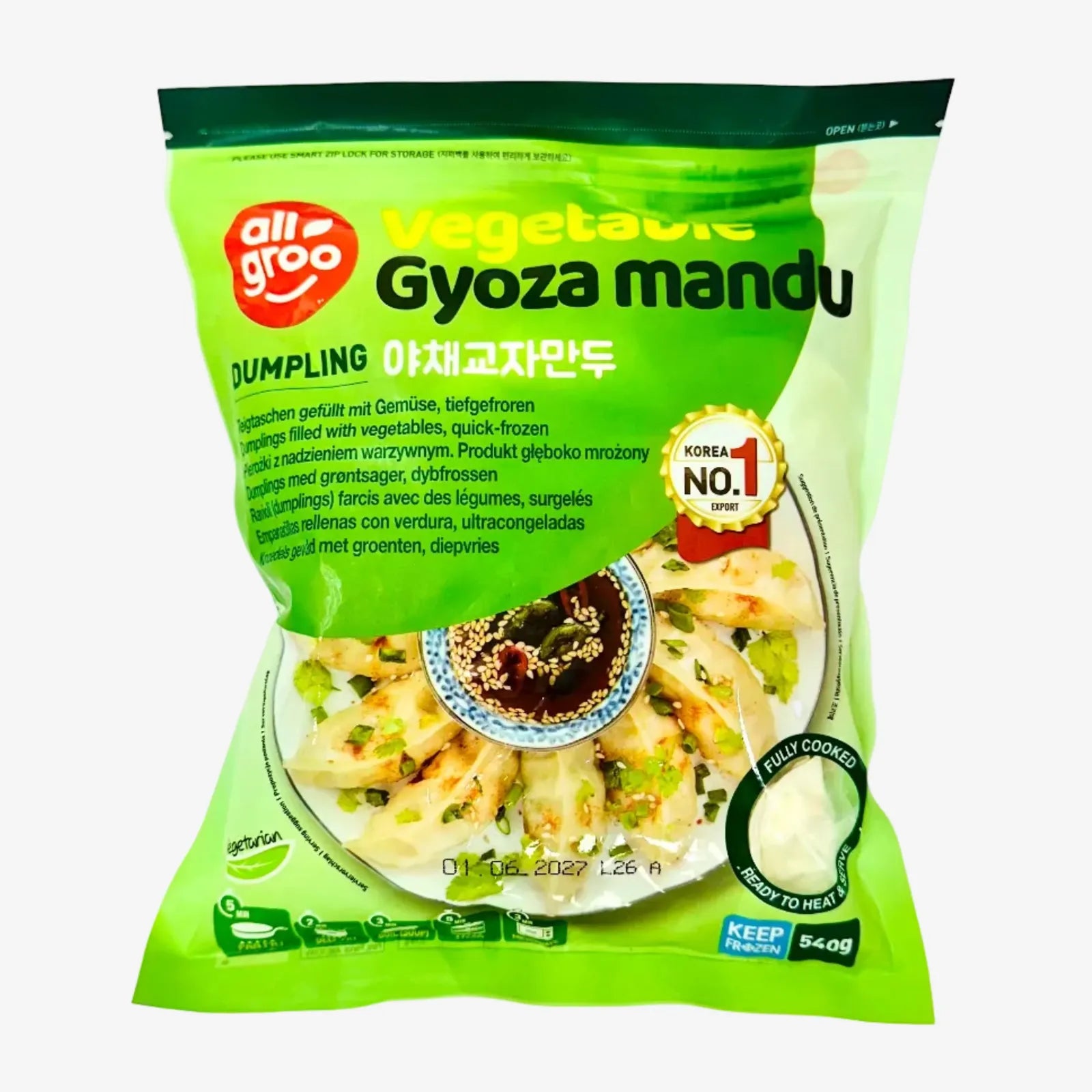 Gemüse Gyoza Mandu (540g) | Allgroo