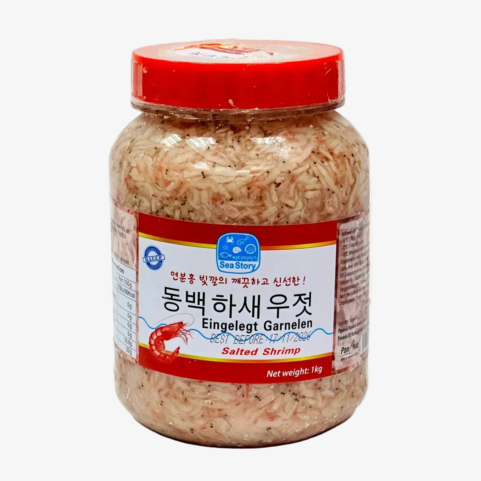 Eingel. gesalzene Garnelen (1kg) | Sea Story