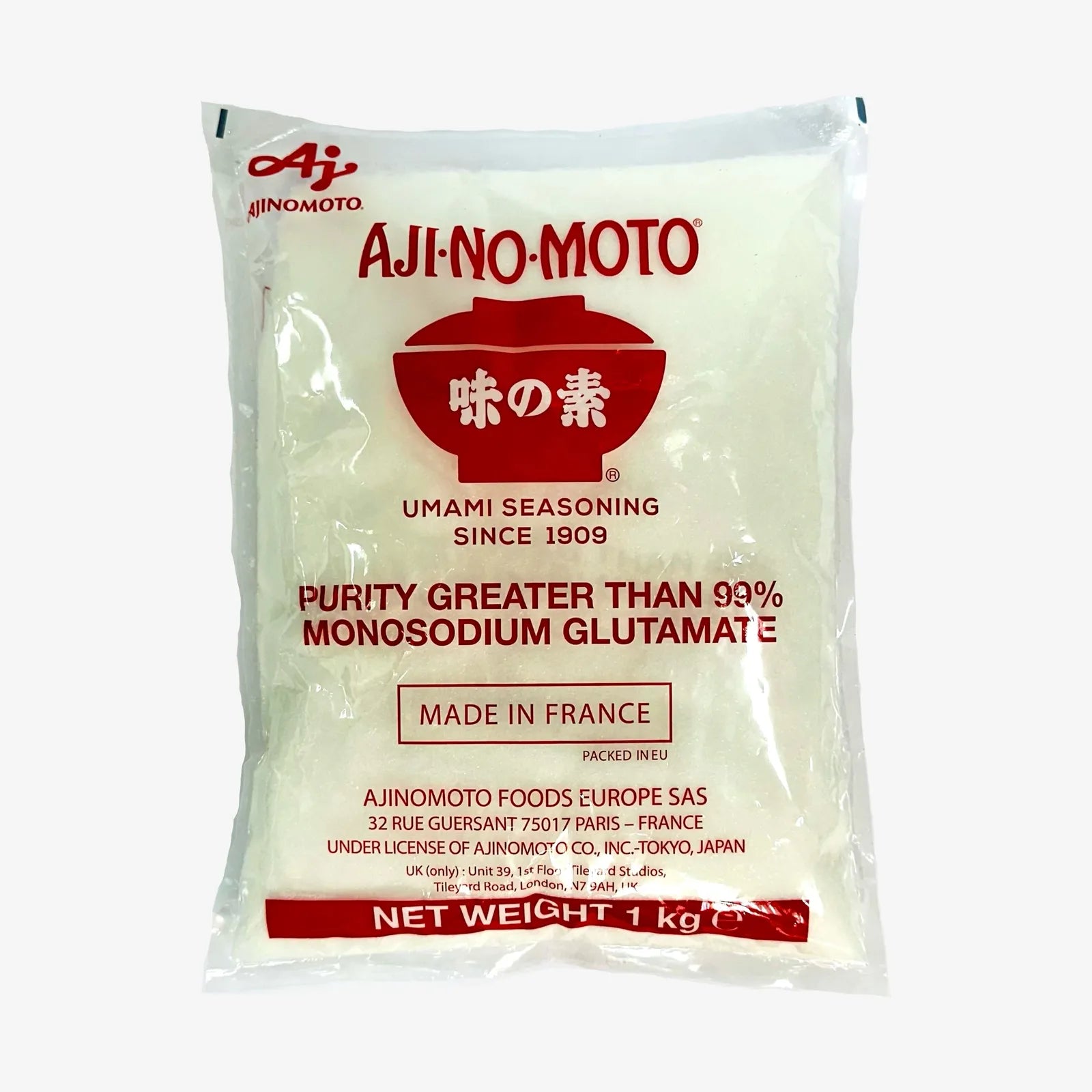 Mononatriumglutamat - Umami - MSG (1kg) | Ajinomoto