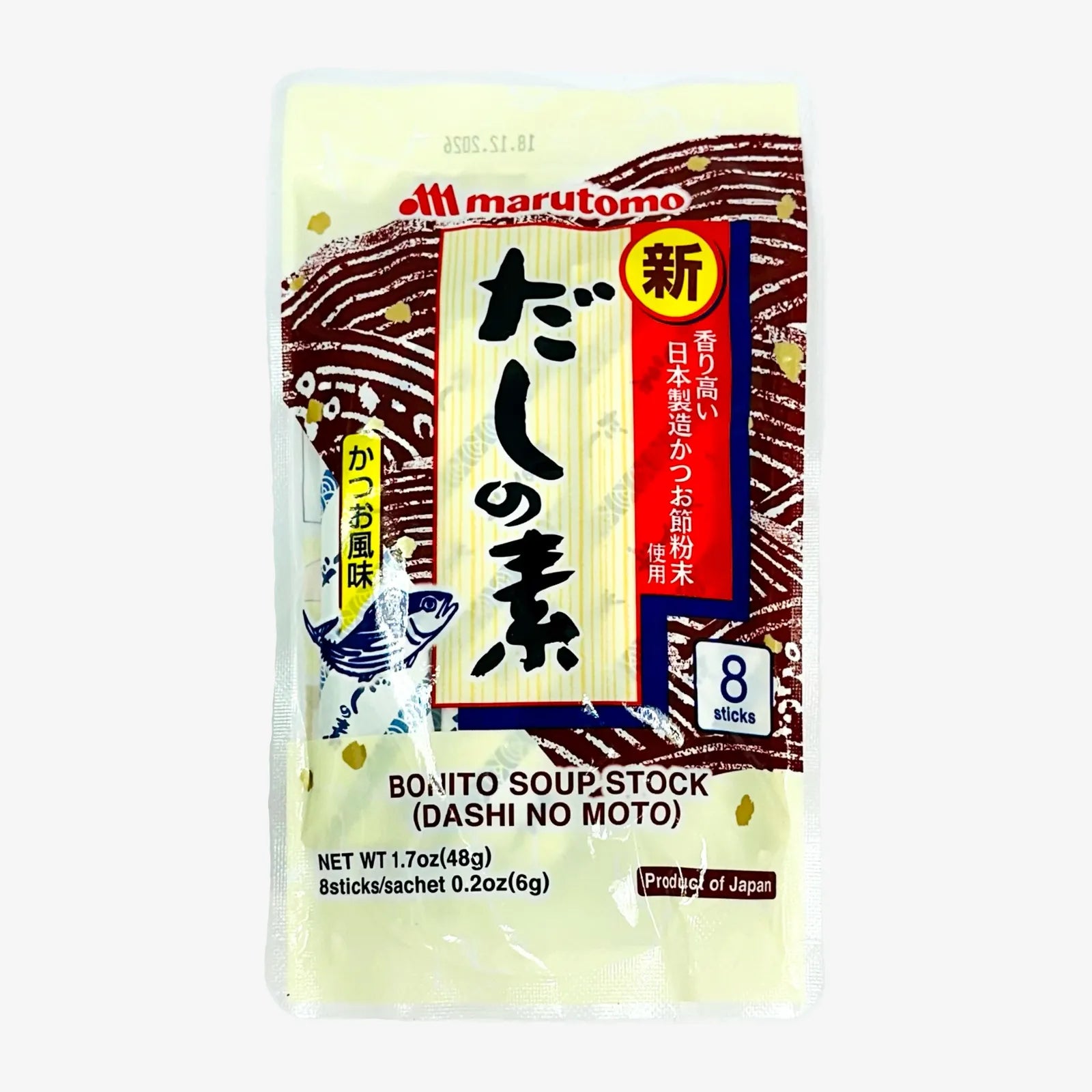 Dashi no moto - Fischbrühe (8x6g) | Marutomo