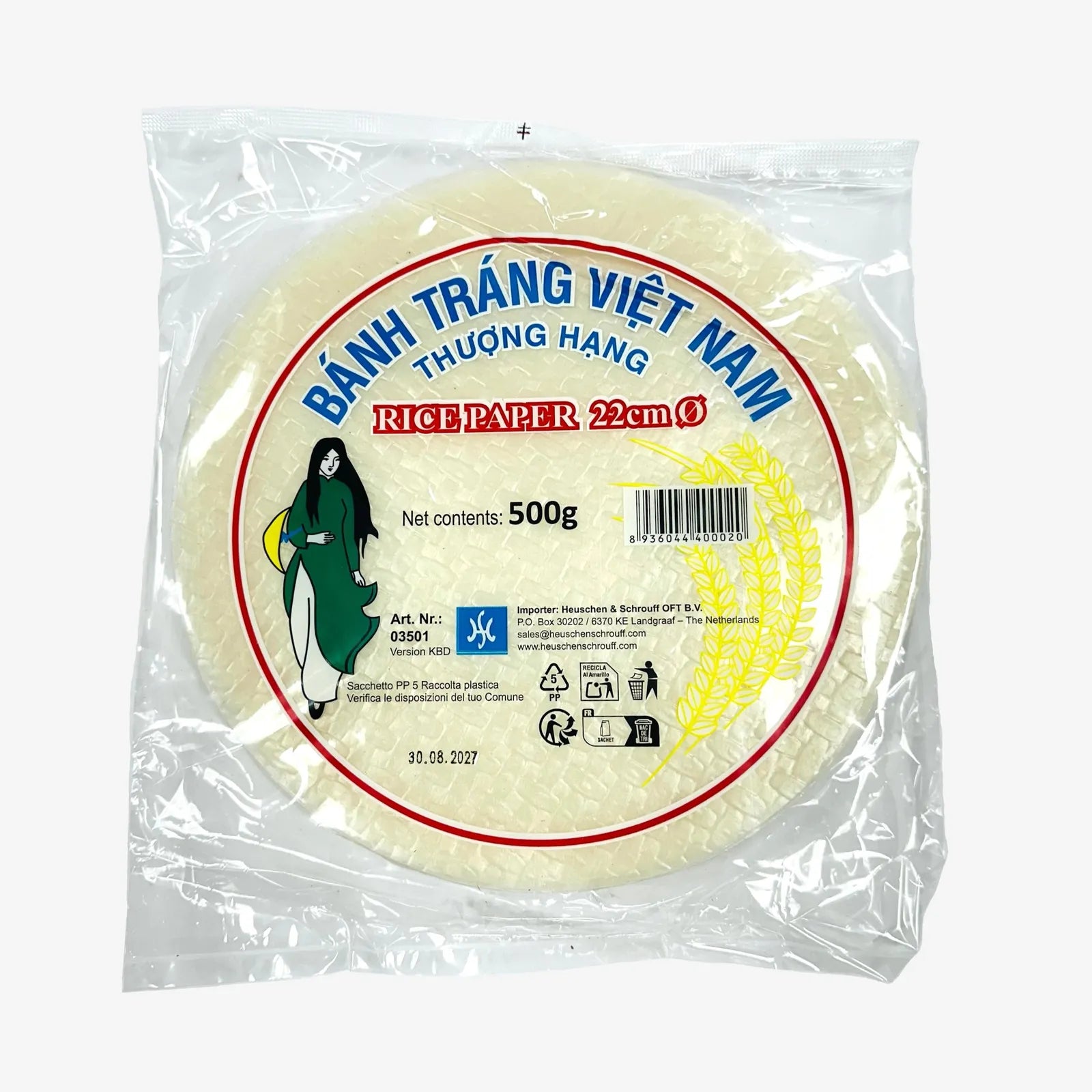 Reispapier - ø22cm (500g) | Thuong Hang