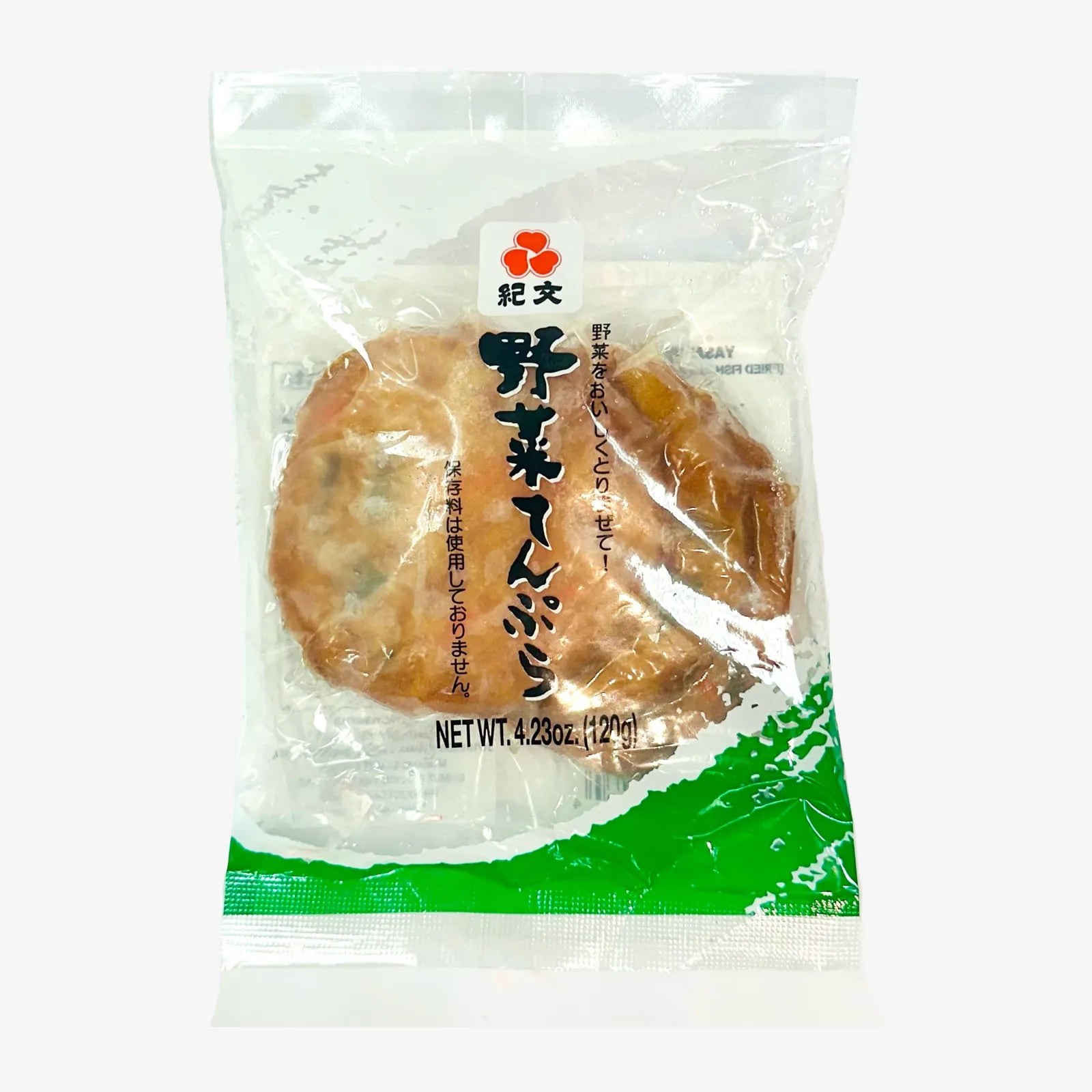 Yasai Tempura - frittierter Fischkuchen mit Gemüse (120g) | Kibun