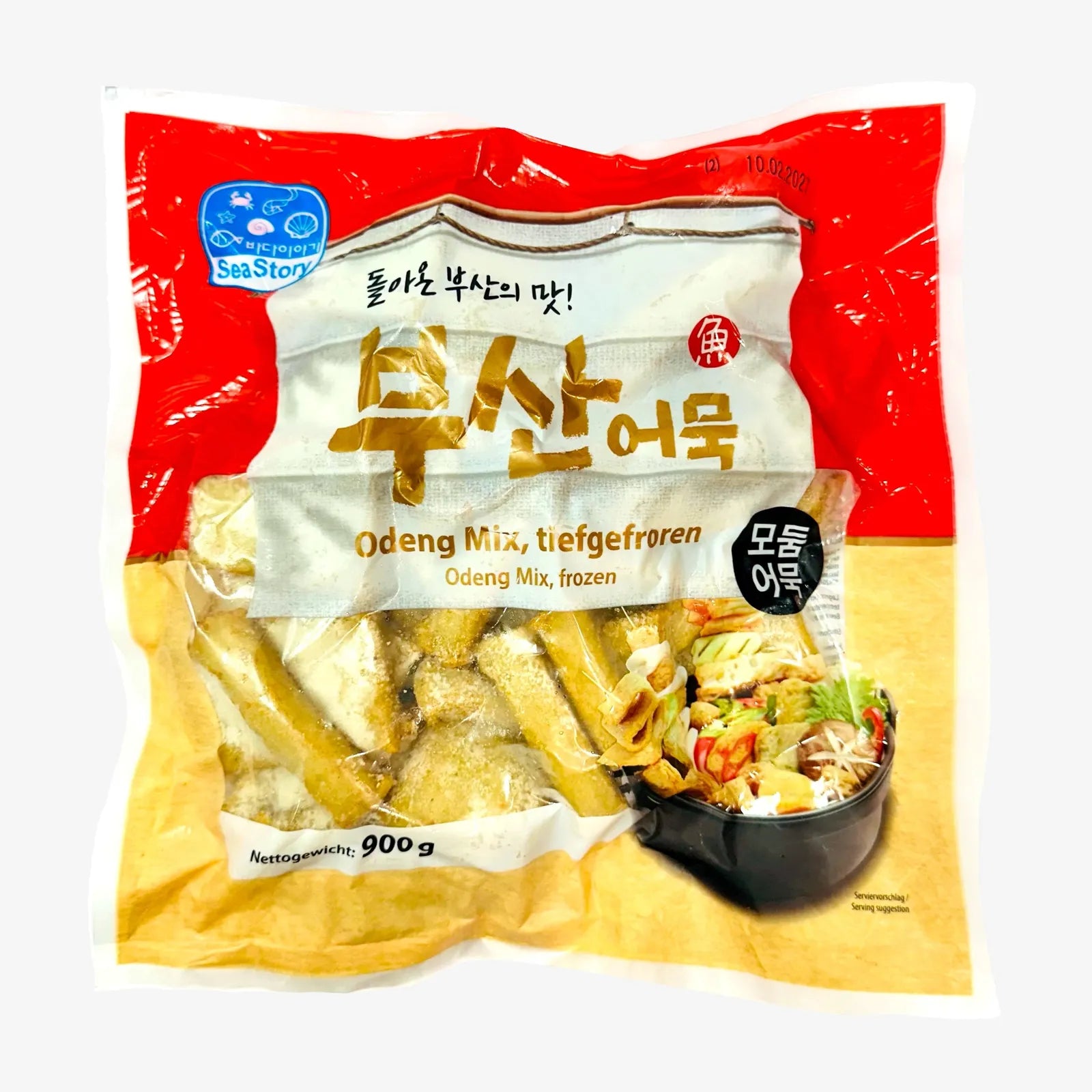 Pusan Oemug Odeng Mix - Fishcake mix (900g) | Sea Story
