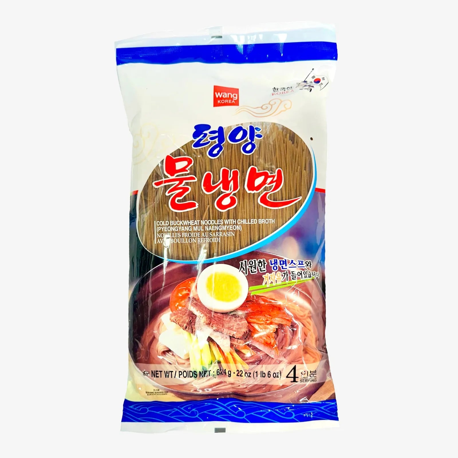 Mul Naengmyeon - Buchweizennudeln (624g) | Wang