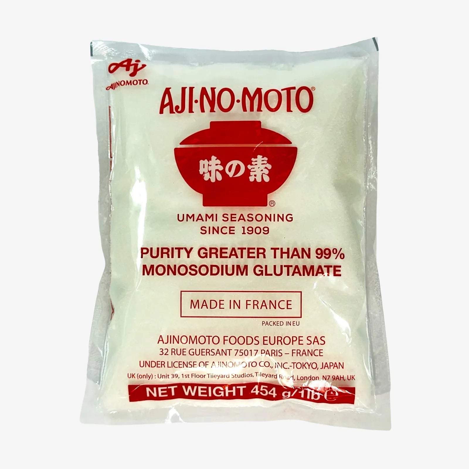 Monosodium Glutamat - Umami -MSG (454g) | Ajinomoto