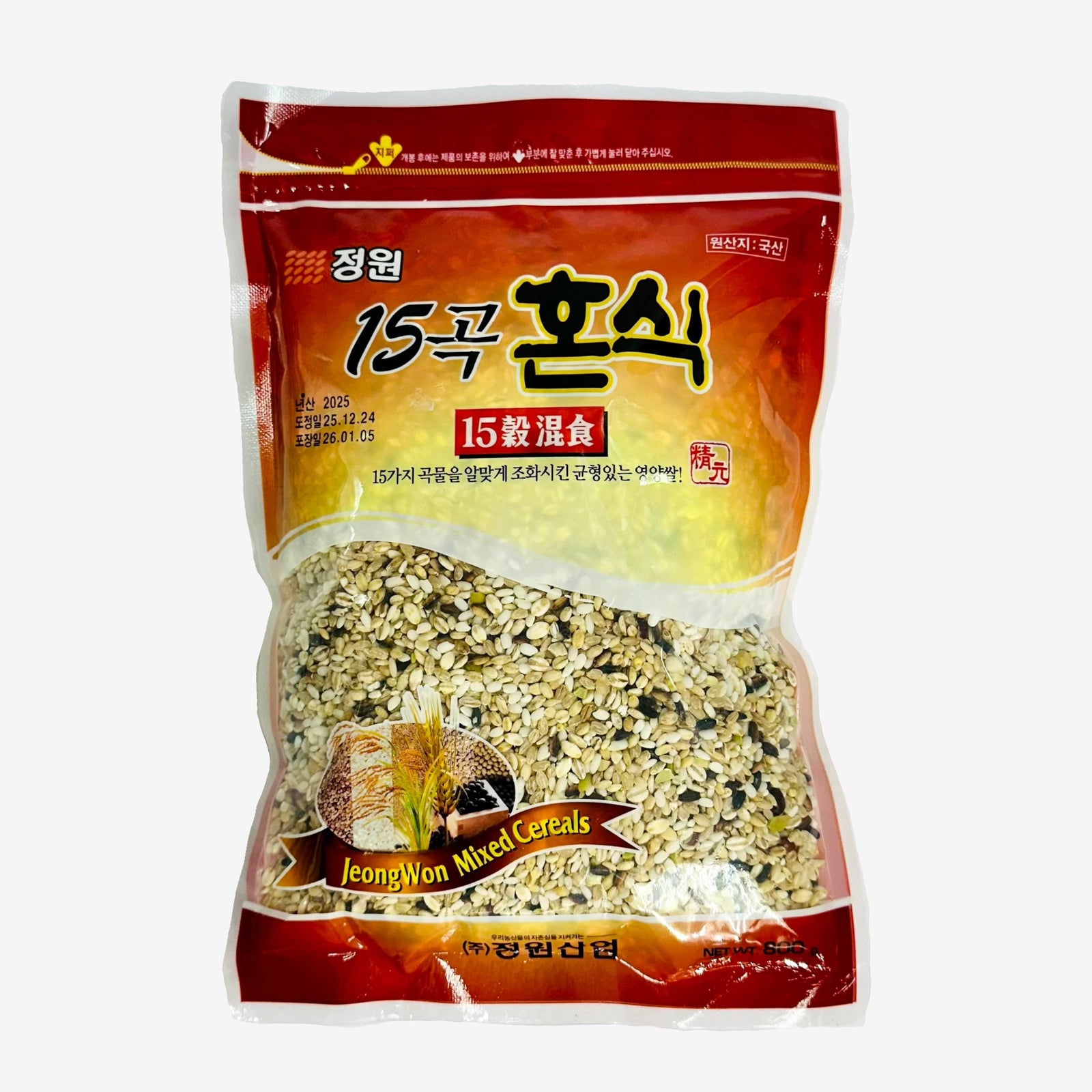 Mixed Rice 15 Grains (800g) | JeongWon