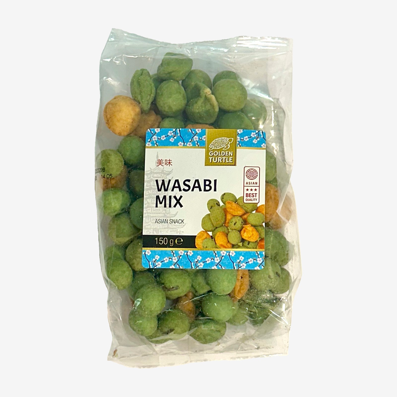Wasabi - Erdnuss Mix (150g) | Golden Turtle