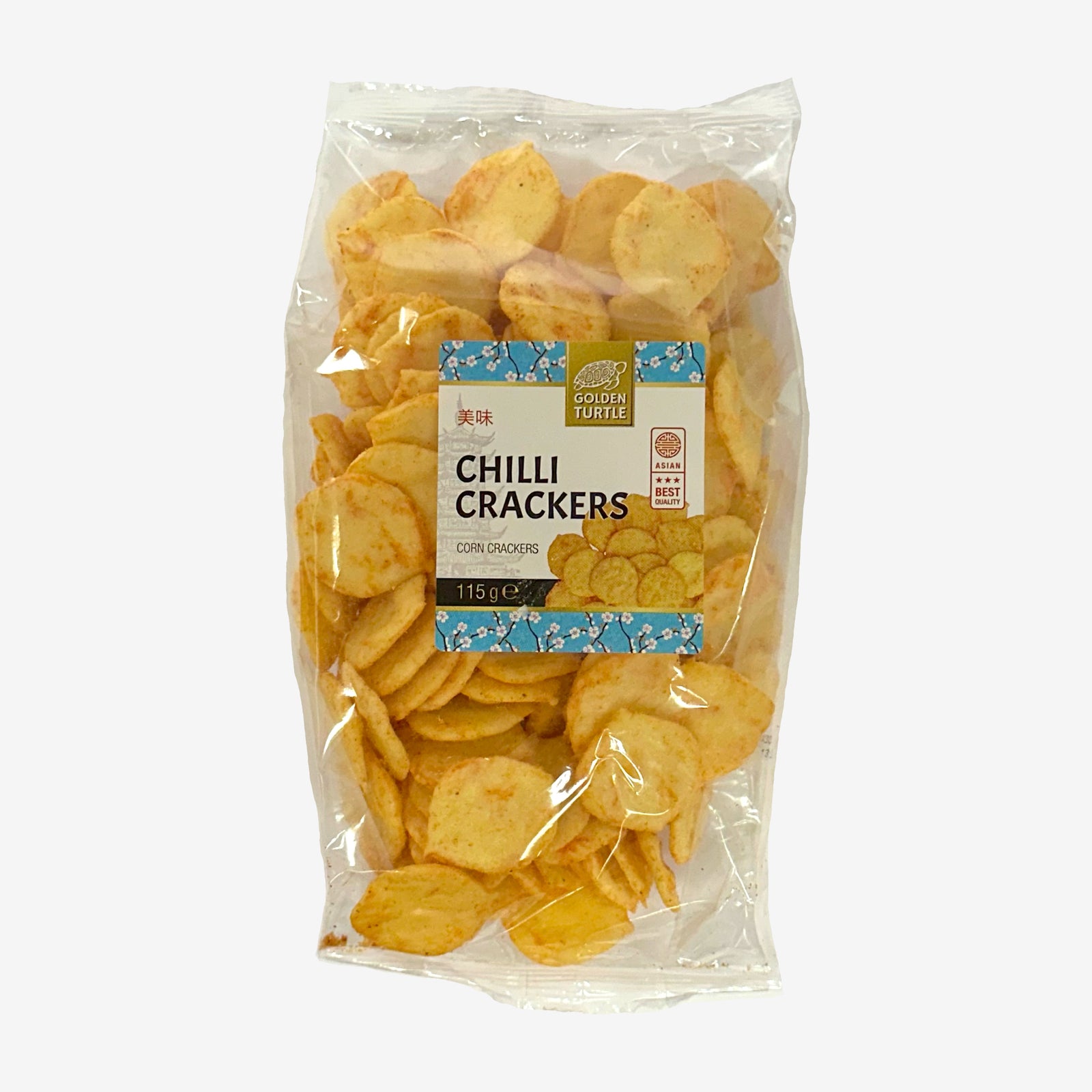 Chili Crackers (115g) | Golden Turtle