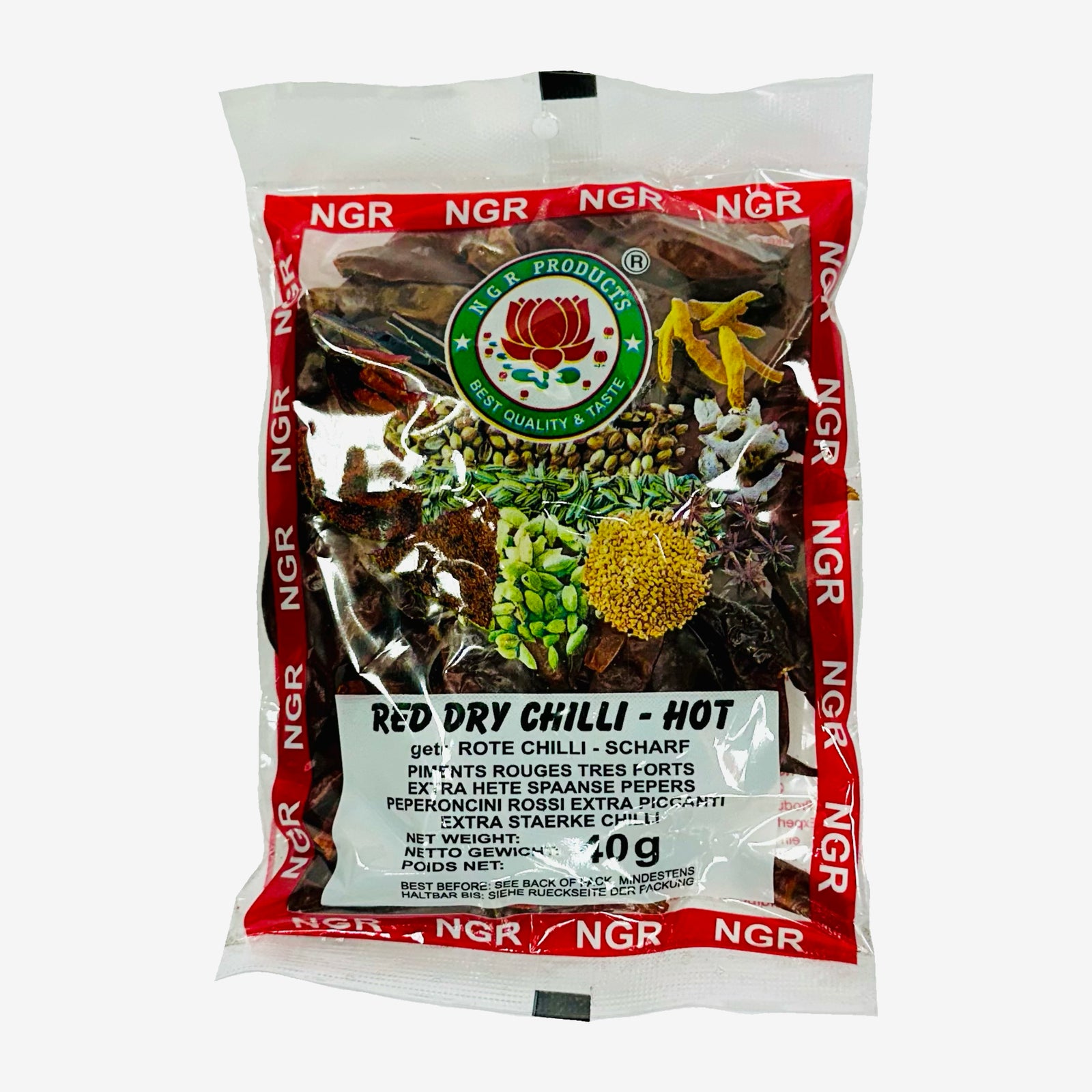 Chilischoten extra scharf getrocknet (40g) | NGR